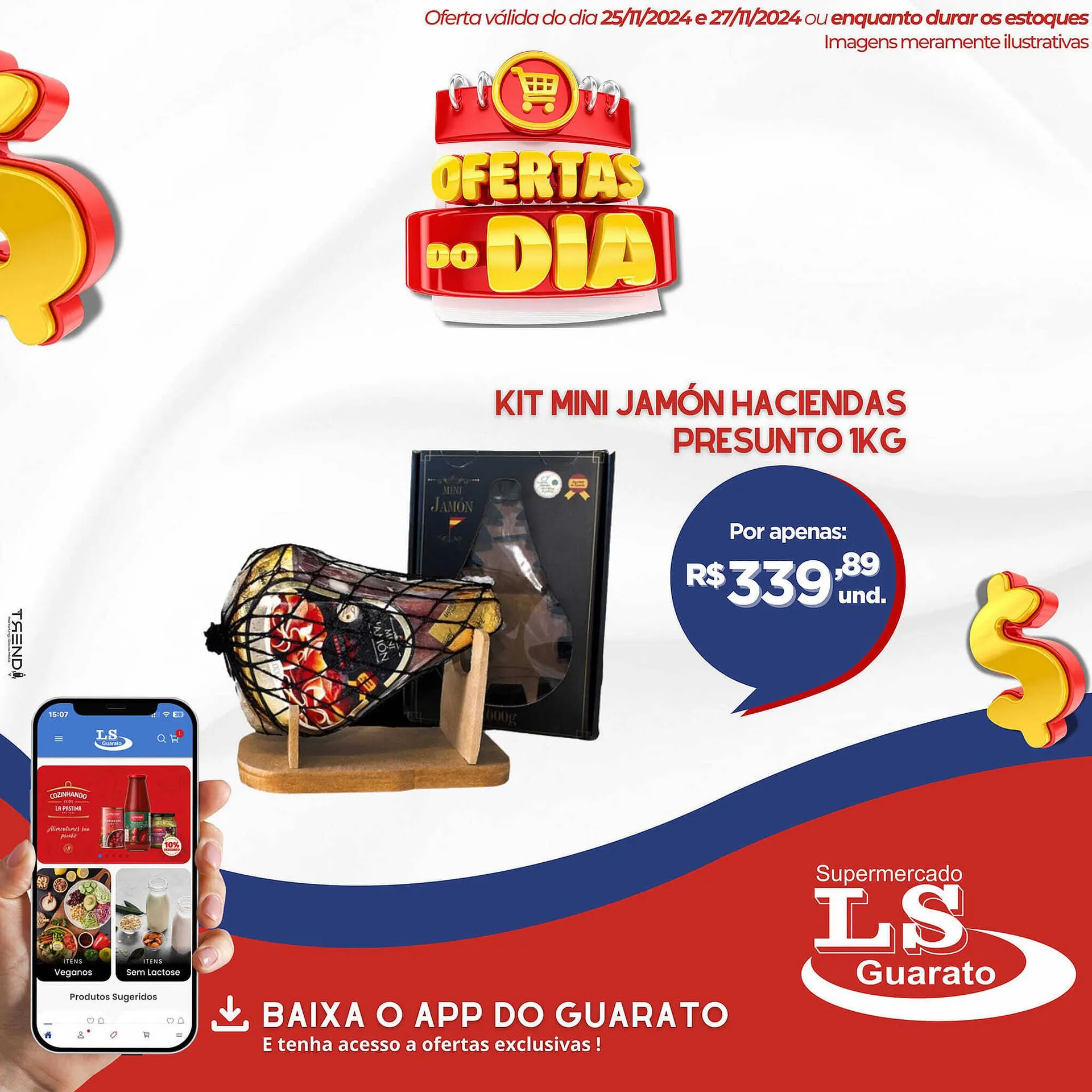 Encarte de Catálogo Supermercado LS Guarato 25 de novembro até 27 de novembro 2024 - Pagina 5