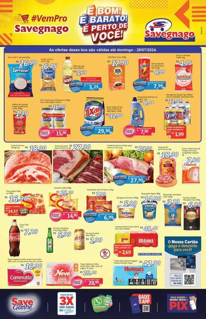 Encarte de Oferta Araras 25 de julho até 28 de julho 2024 - Pagina 1