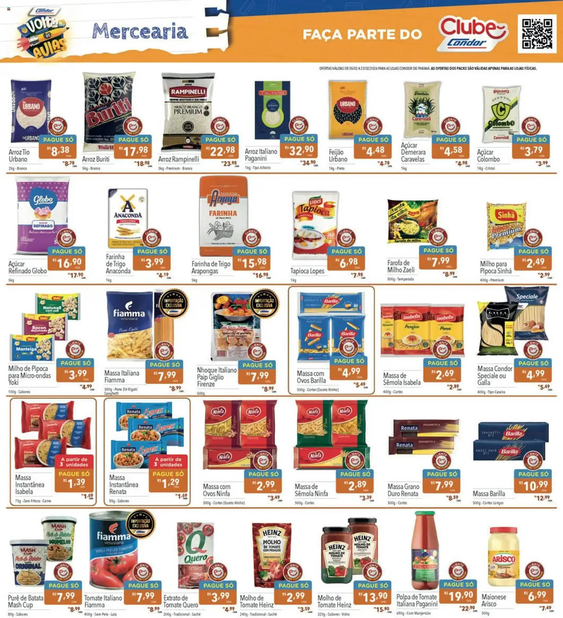Encarte de Catálogo Supermercados Condor 5 de fevereiro até 22 de fevereiro 2026 - Pagina 4