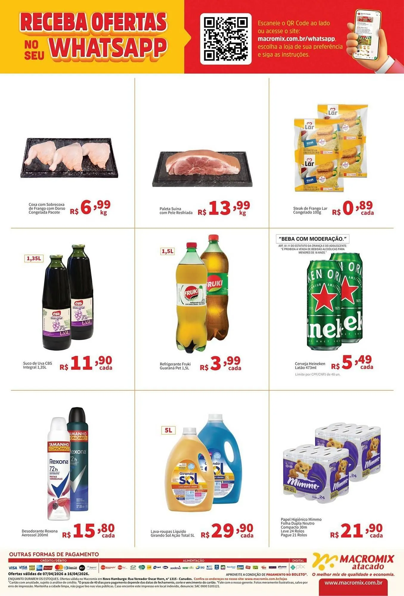 Encarte de Catálogo Macromix Atacado 7 de abril até 16 de abril 2026 - Pagina 2