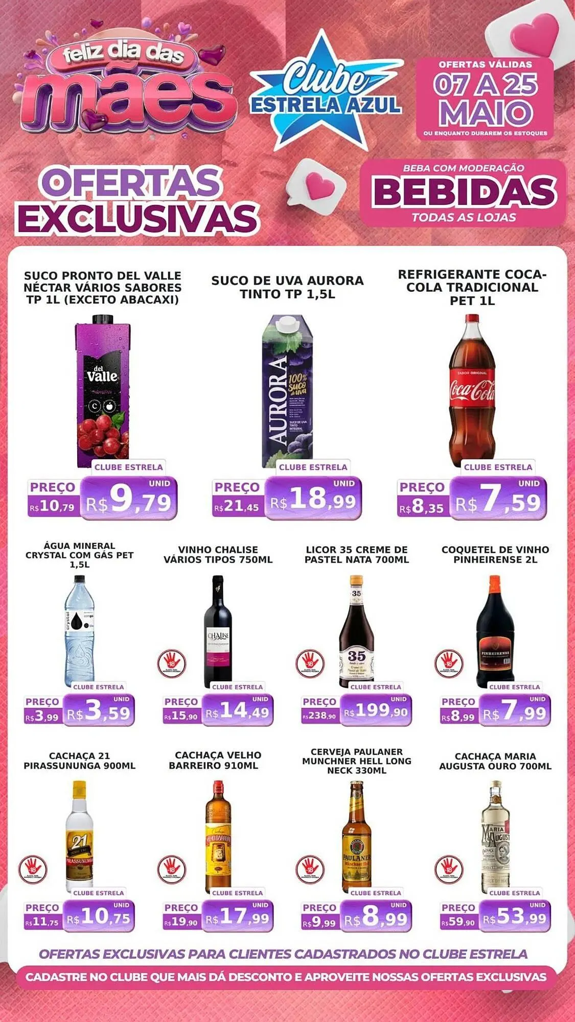 Encarte de Folheto Supermercado Estrela Azul 7 de maio até 25 de maio 2026 - Pagina 4