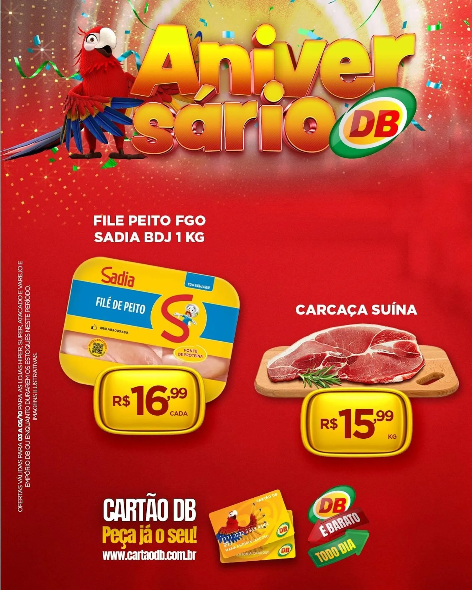 Encarte de Catálogo DB Supermercados 3 de outubro até 5 de outubro 2025 - Pagina 2