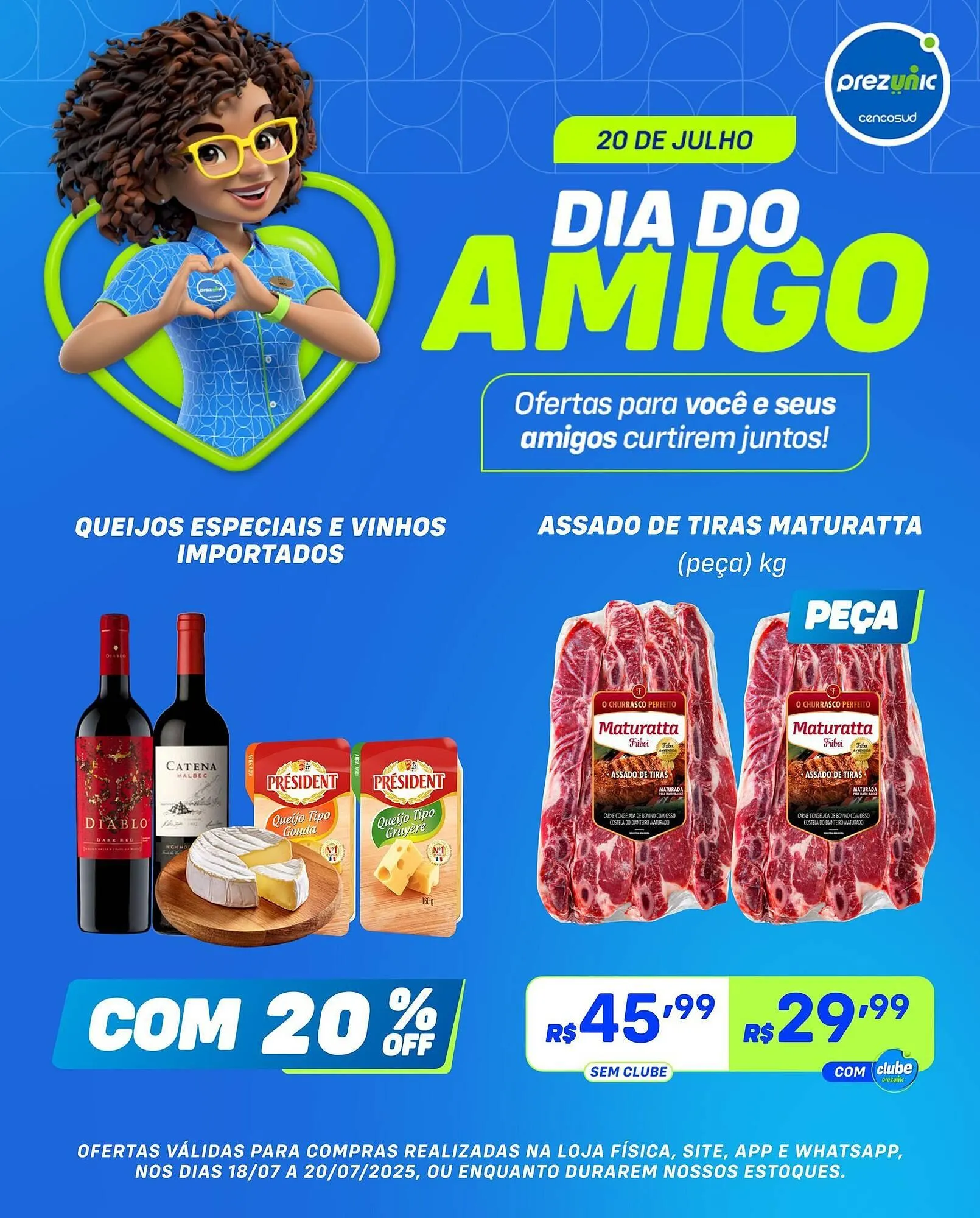 Encarte de Catálogo Prezunic 18 de julho até 20 de julho 2025 - Pagina 4