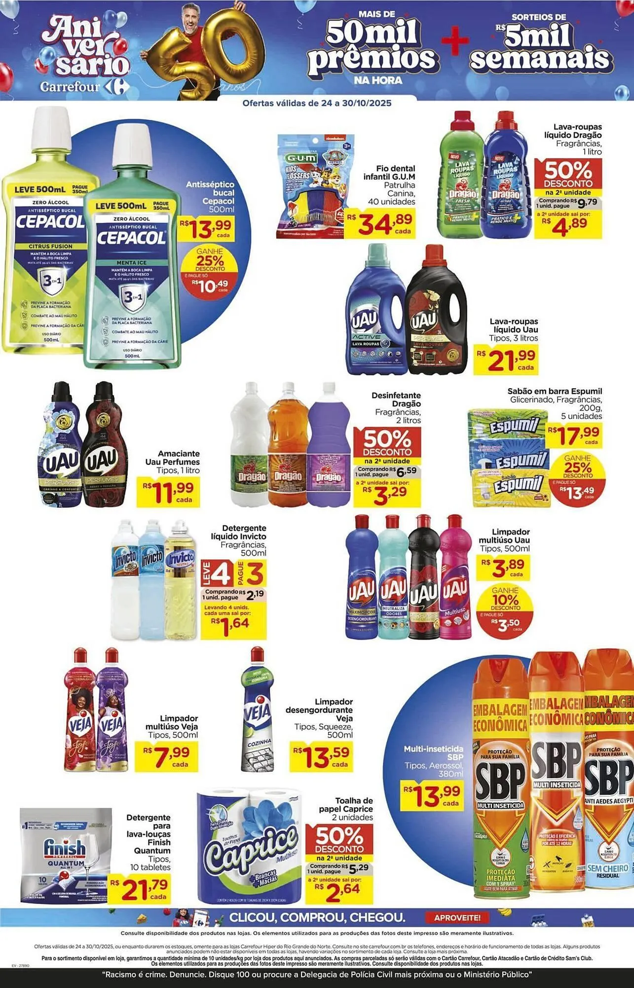 Encarte de Folheto Carrefour 24 de outubro até 30 de outubro 2025 - Pagina 13