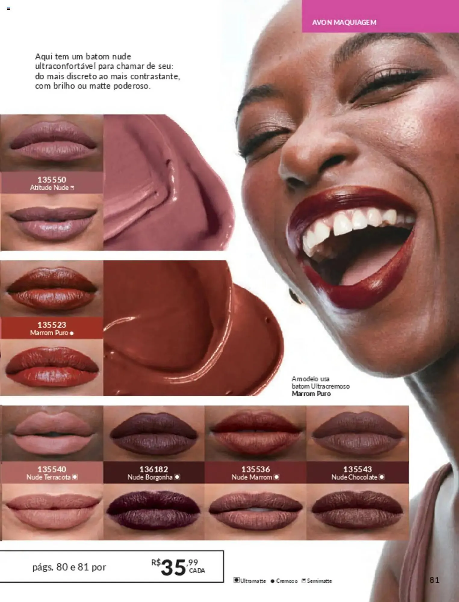 Encarte de Catálogo Avon 10 de março até 30 de junho 2025 - Pagina 81