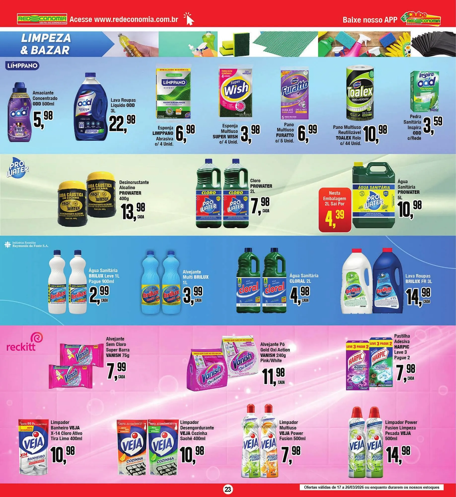 Encarte de Encarte Redeconomia 18 de março até 23 de março 2026 - Pagina 23