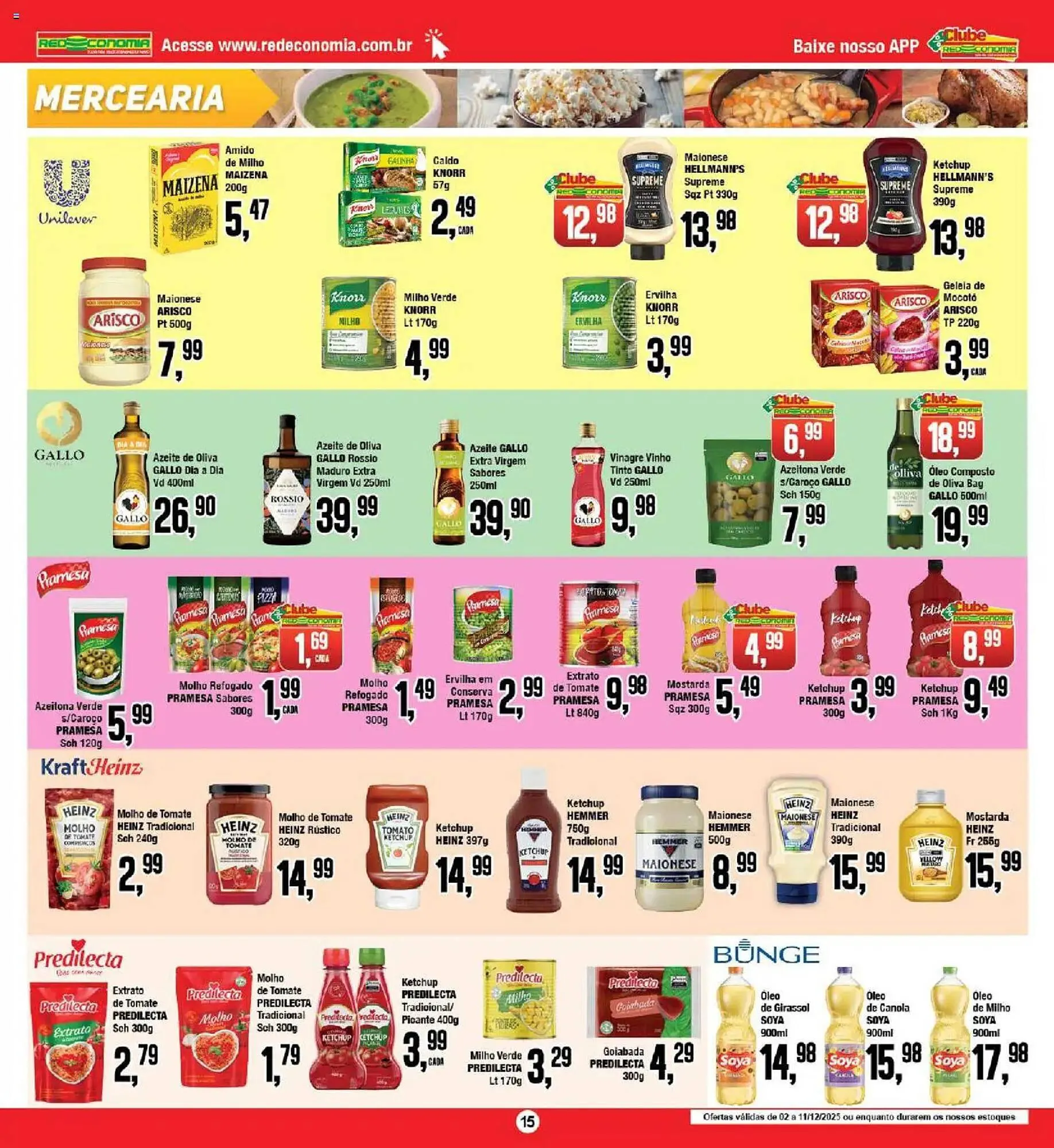 Encarte de Encarte Redeconomia 2 de dezembro até 11 de dezembro 2025 - Pagina 15