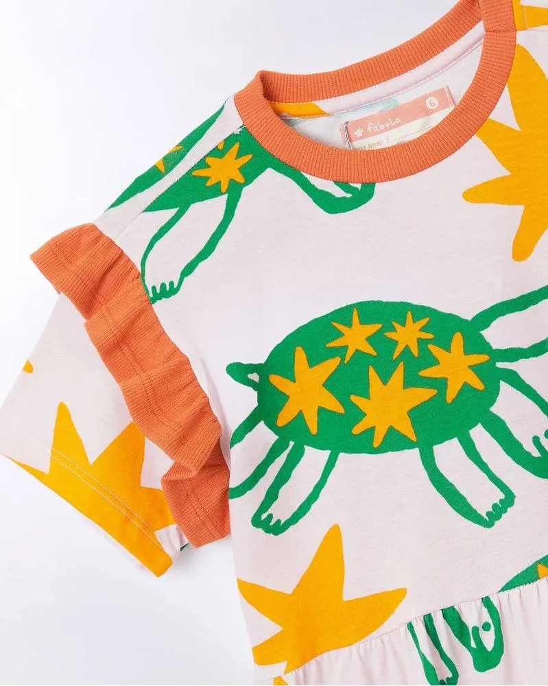 Vestido Malha Cosme Rosa Jun