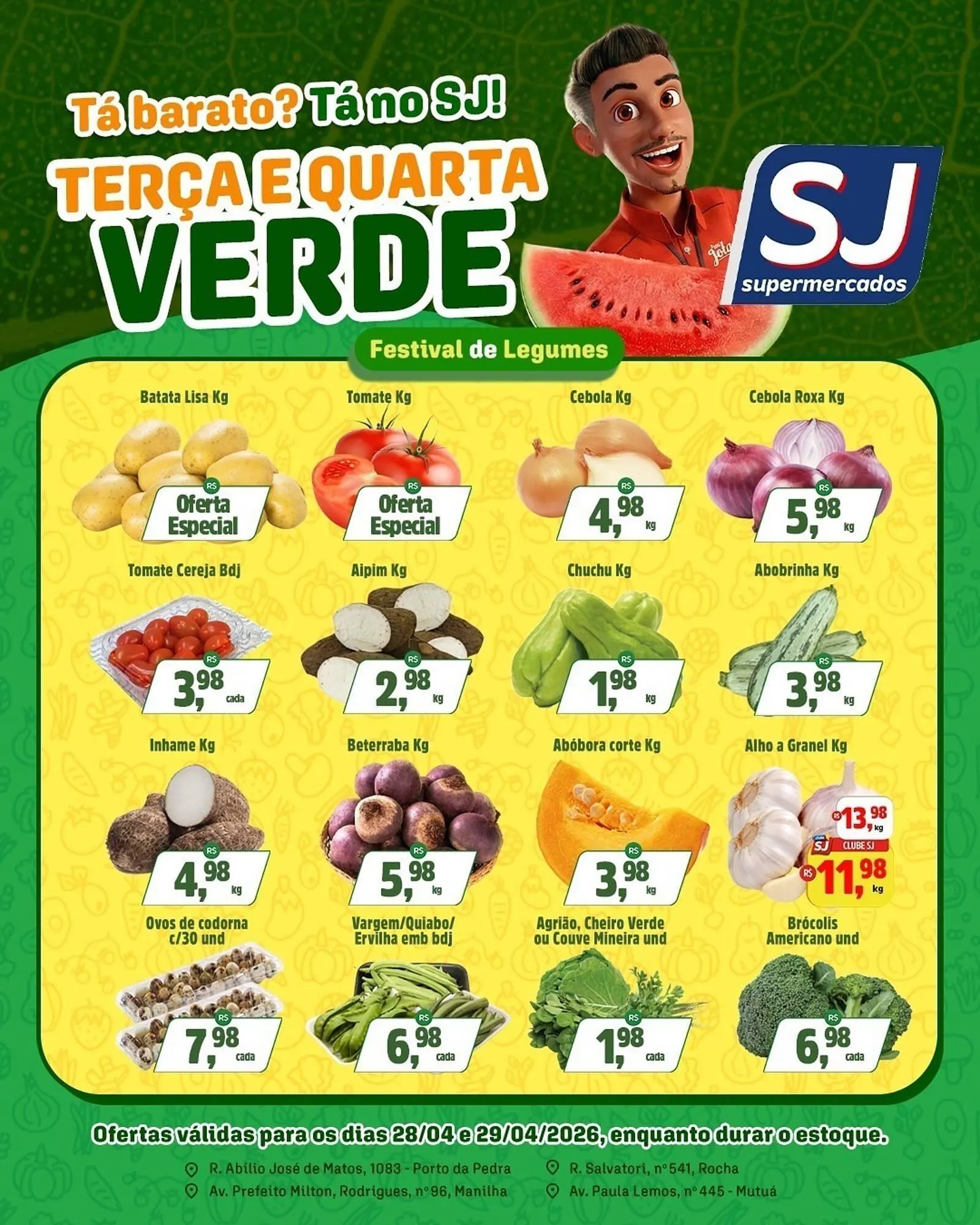 Encarte de Encarte Sj Supermercados 28 de abril até 29 de abril 2026 - Pagina 4