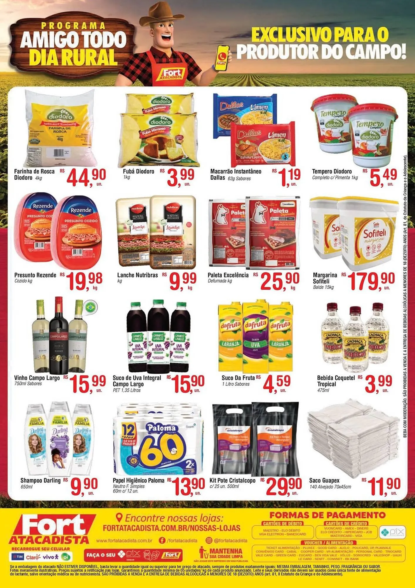 Encarte de Catálogo Fort Atacadista 18 de agosto até 31 de agosto 2025 - Pagina 2