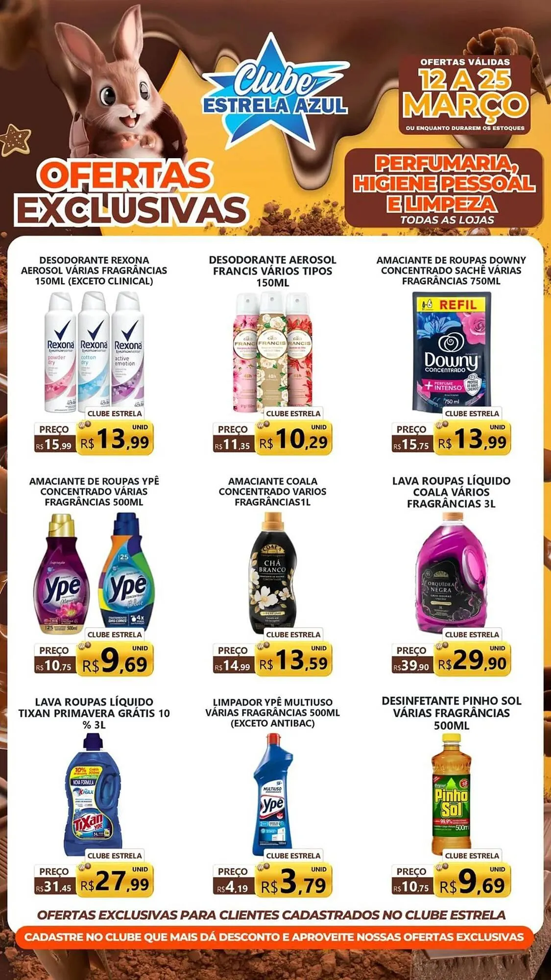 Encarte de Folheto Supermercado Estrela Azul 12 de março até 25 de março 2026 - Pagina 3