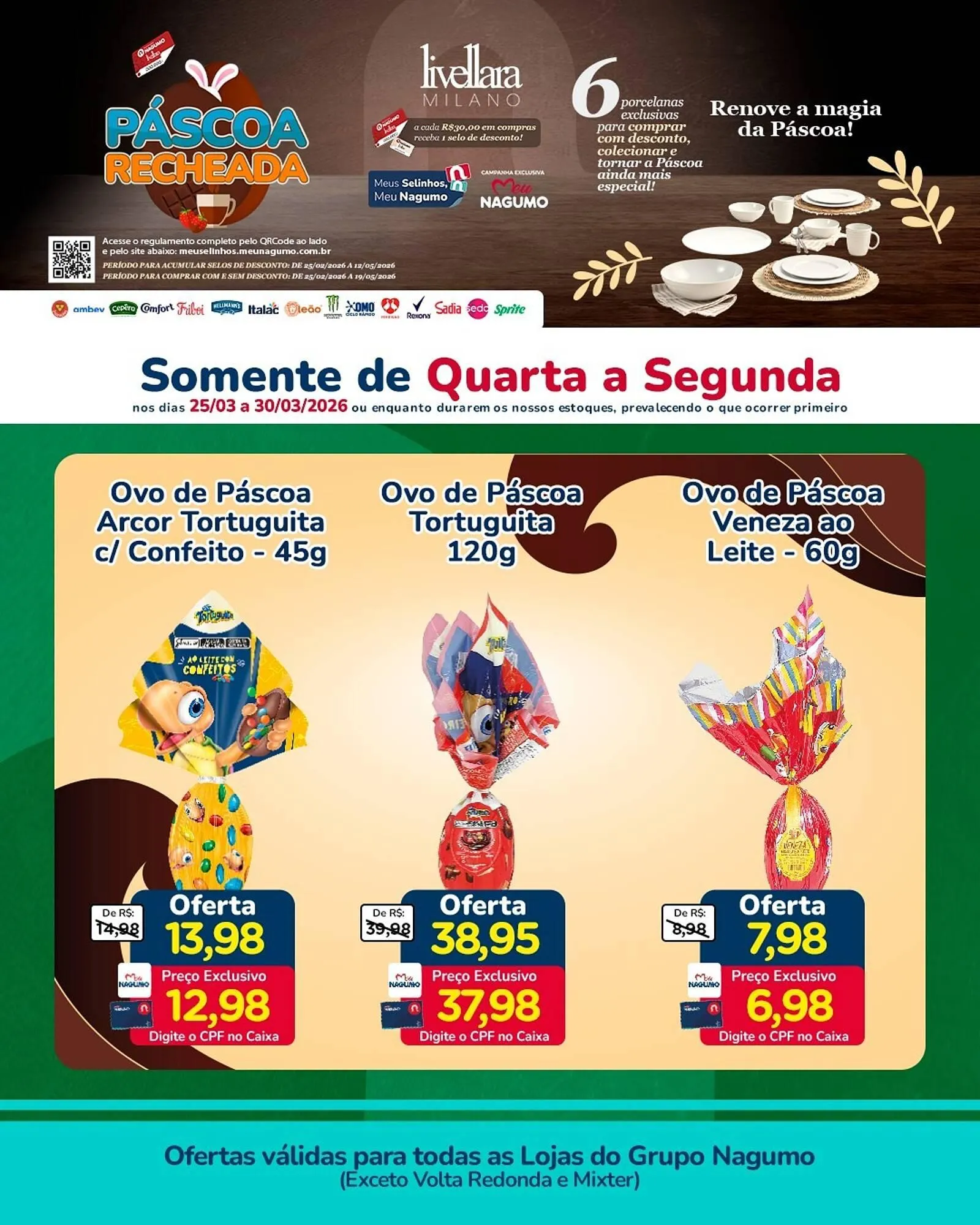 Encarte de Folheto Nagumo 26 de março até 30 de março 2026 - Pagina 1