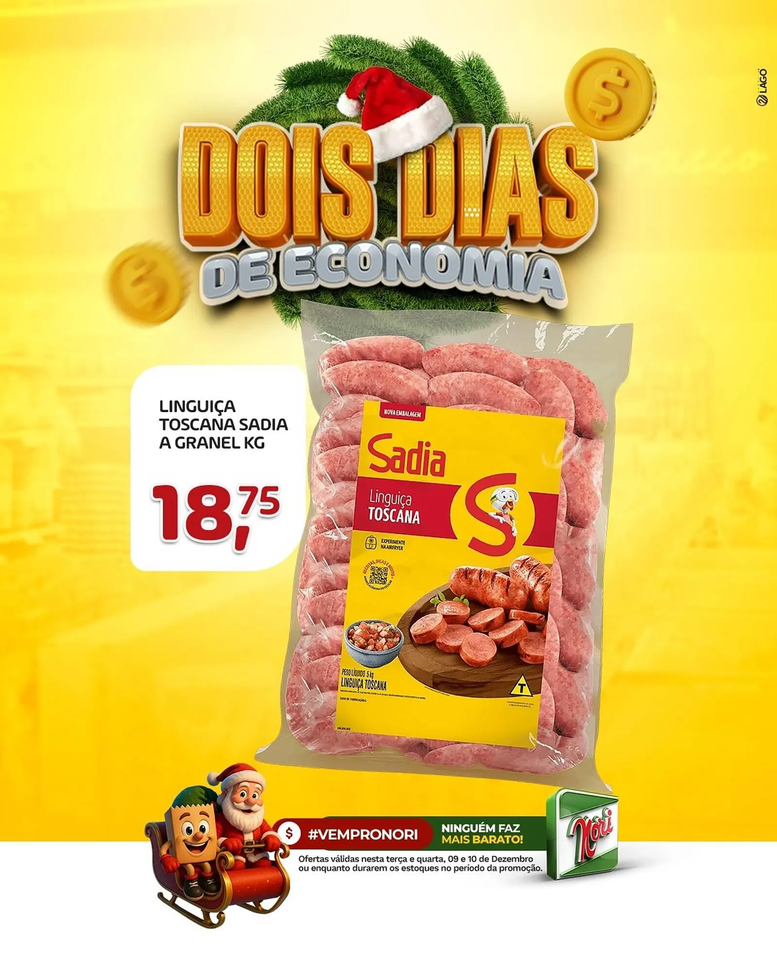 Encarte de Catálogo Supermercados Nori 9 de dezembro até 10 de dezembro 2025 - Pagina 5