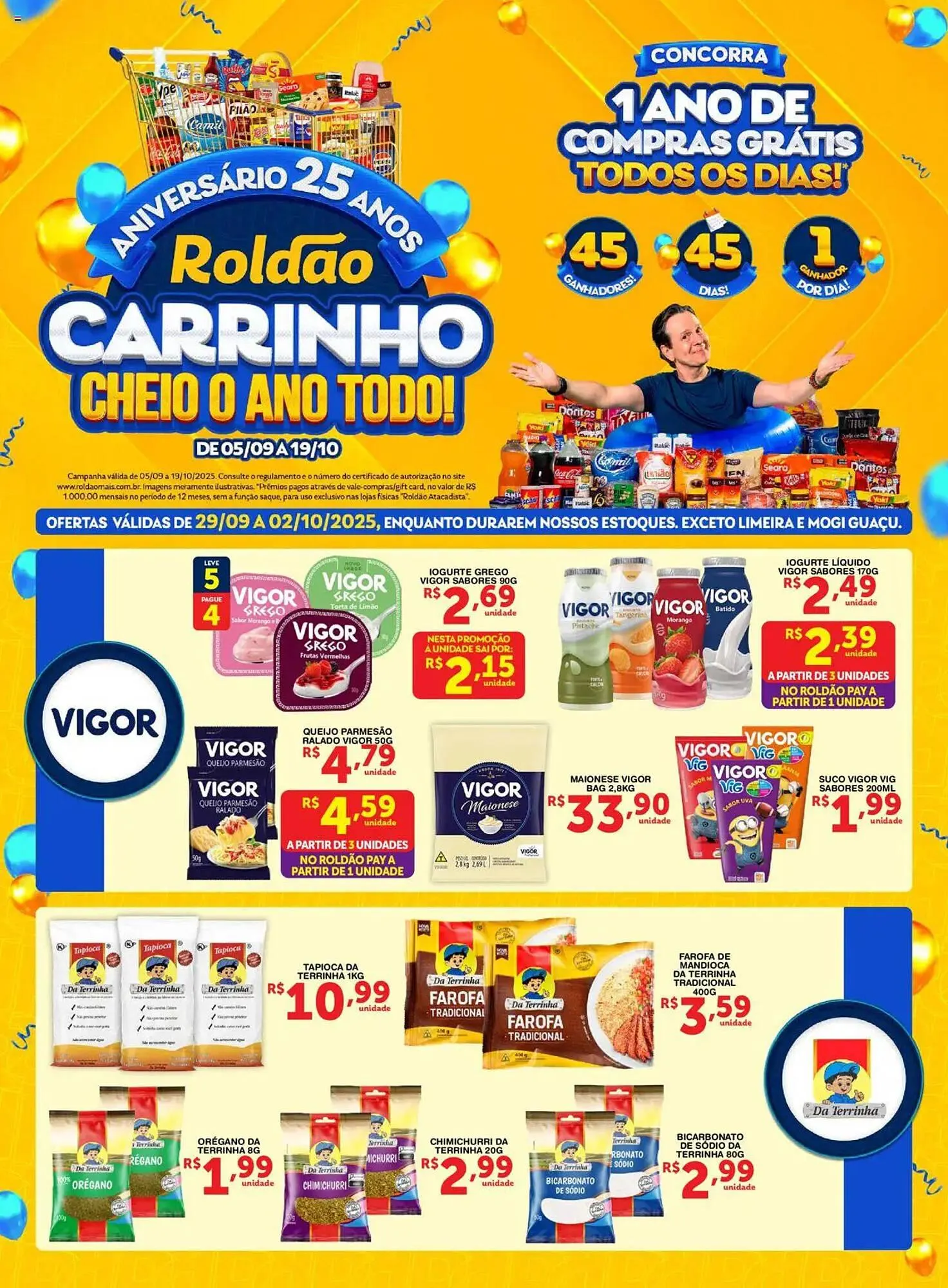 Encarte de Folheto Roldão 29 de setembro até 3 de outubro 2025 - Pagina 1