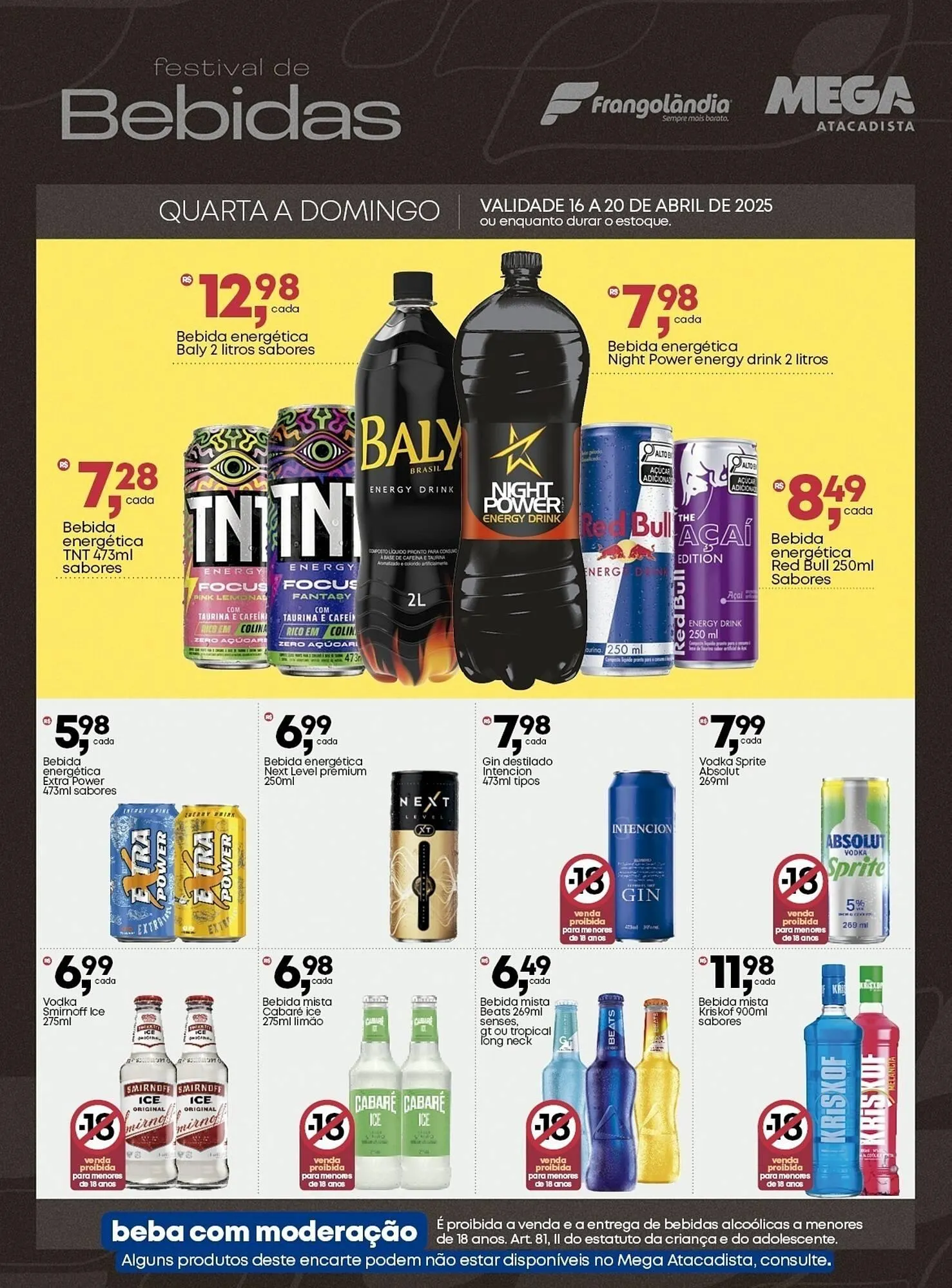 Encarte de Ofertas Frangolândia 16 de abril até 20 de abril 2025 - Pagina 2