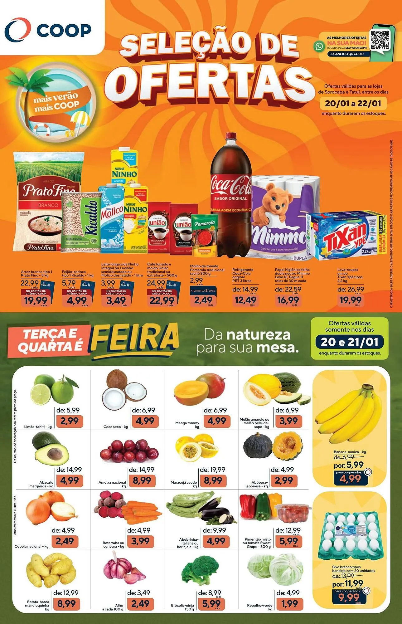 Encarte de Folheto Coop 20 de janeiro até 22 de janeiro 2026 - Pagina 1