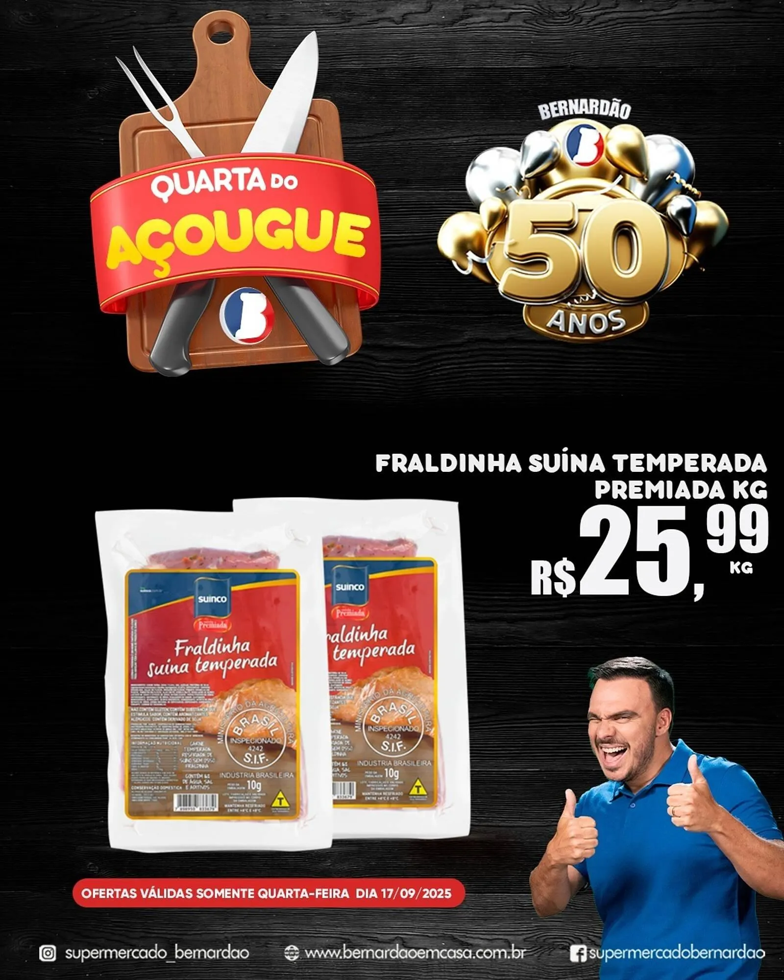 Encarte de Catálogo Supermercado Bernardão 17 de setembro até 17 de setembro 2025 - Pagina 4