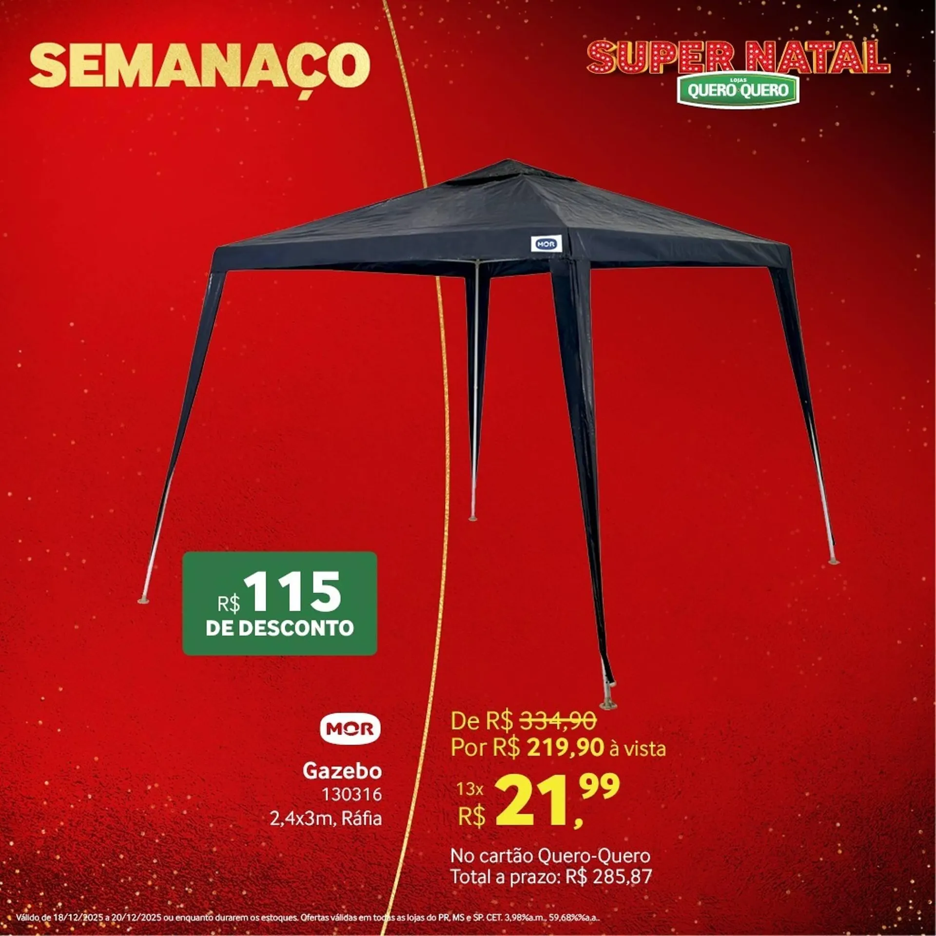 Encarte de Folheto Quero Quero 18 de dezembro até 20 de dezembro 2025 - Pagina 3