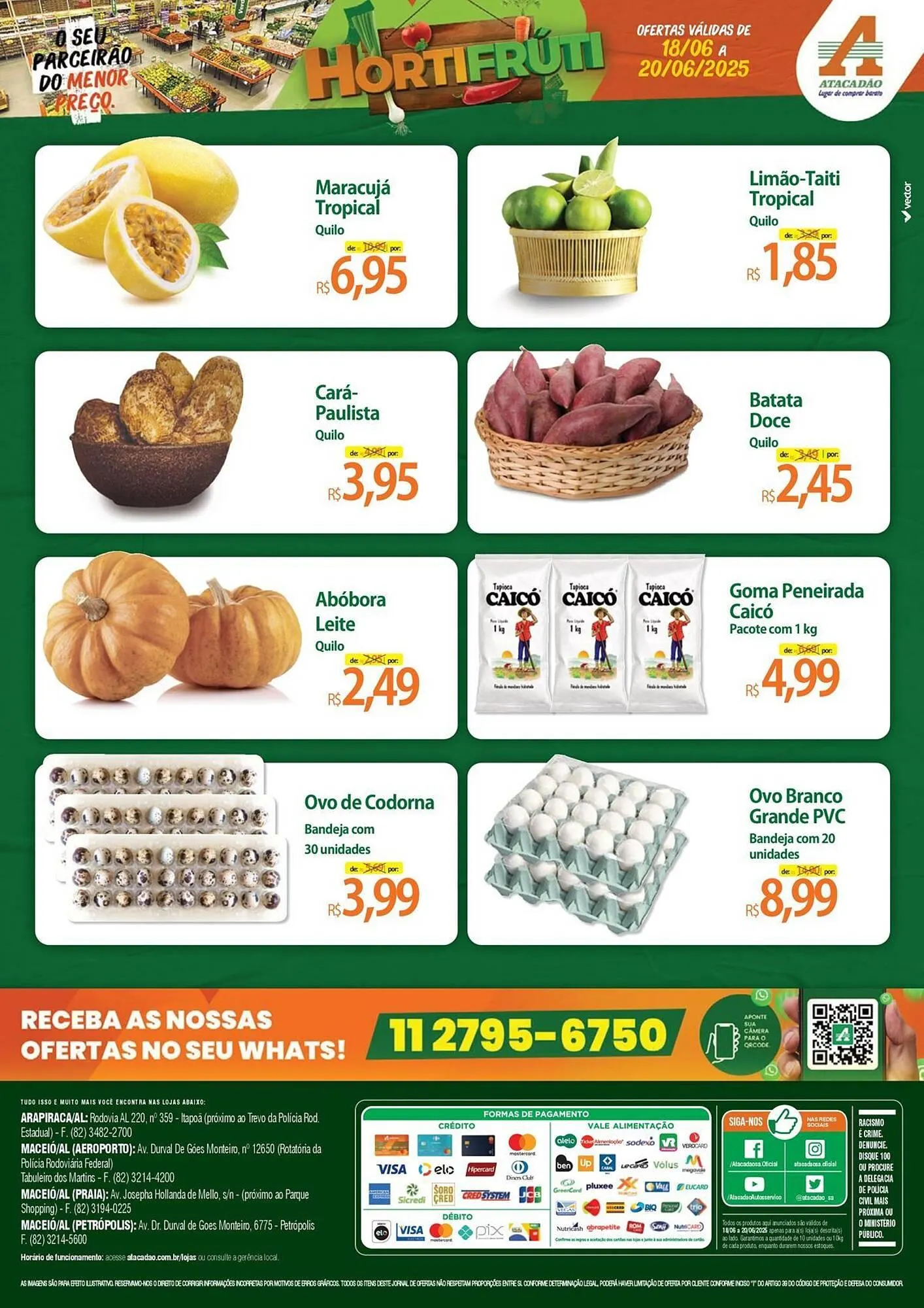 Encarte de Catálogo Atacadão 18 de junho até 20 de junho 2025 - Pagina 2