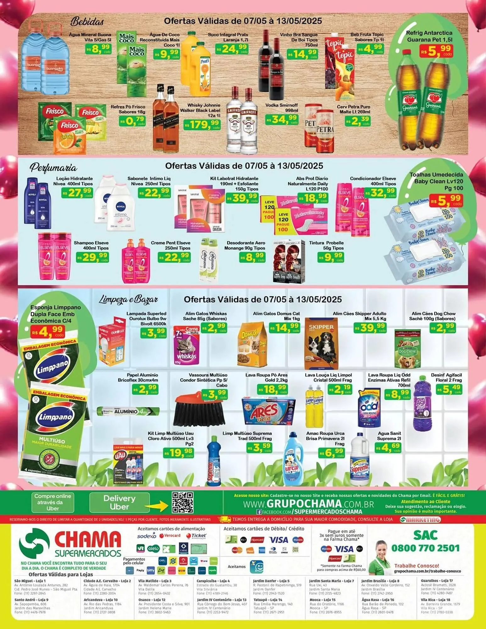 Encarte de Catálogo Chama Supermercados 7 de maio até 13 de maio 2025 - Pagina 4