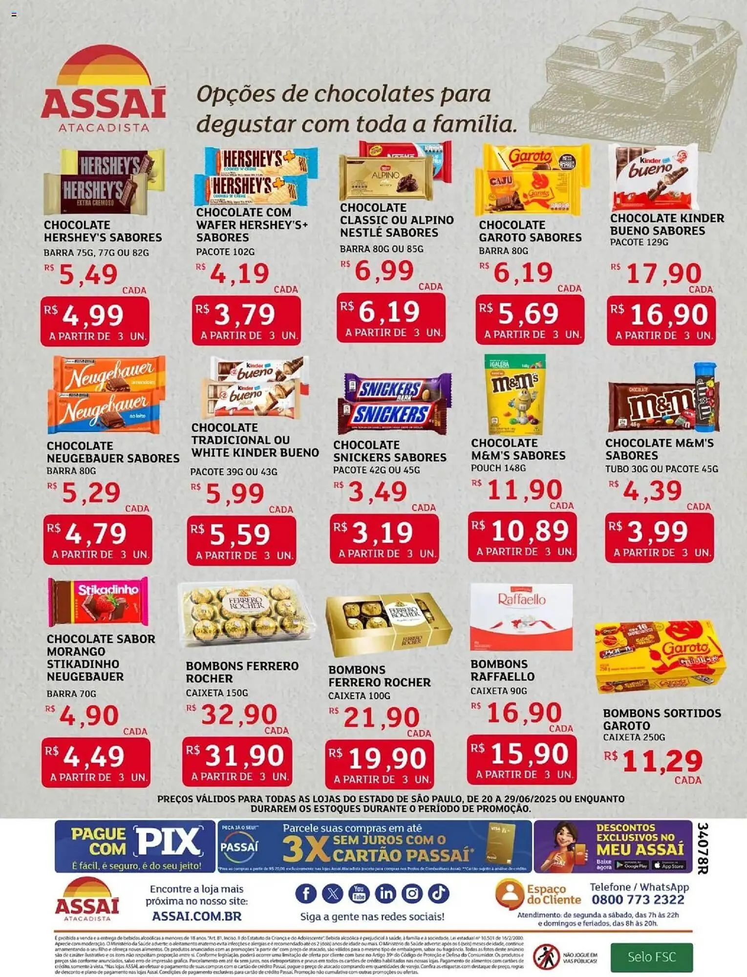 Encarte de Catálogo Assaí Atacadista 20 de junho até 29 de junho 2025 - Pagina 8