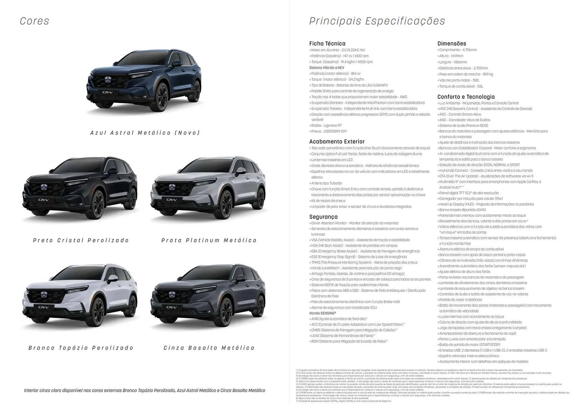 Encarte de Catálogo Honda 9 de setembro até 31 de dezembro 2025 - Pagina 8