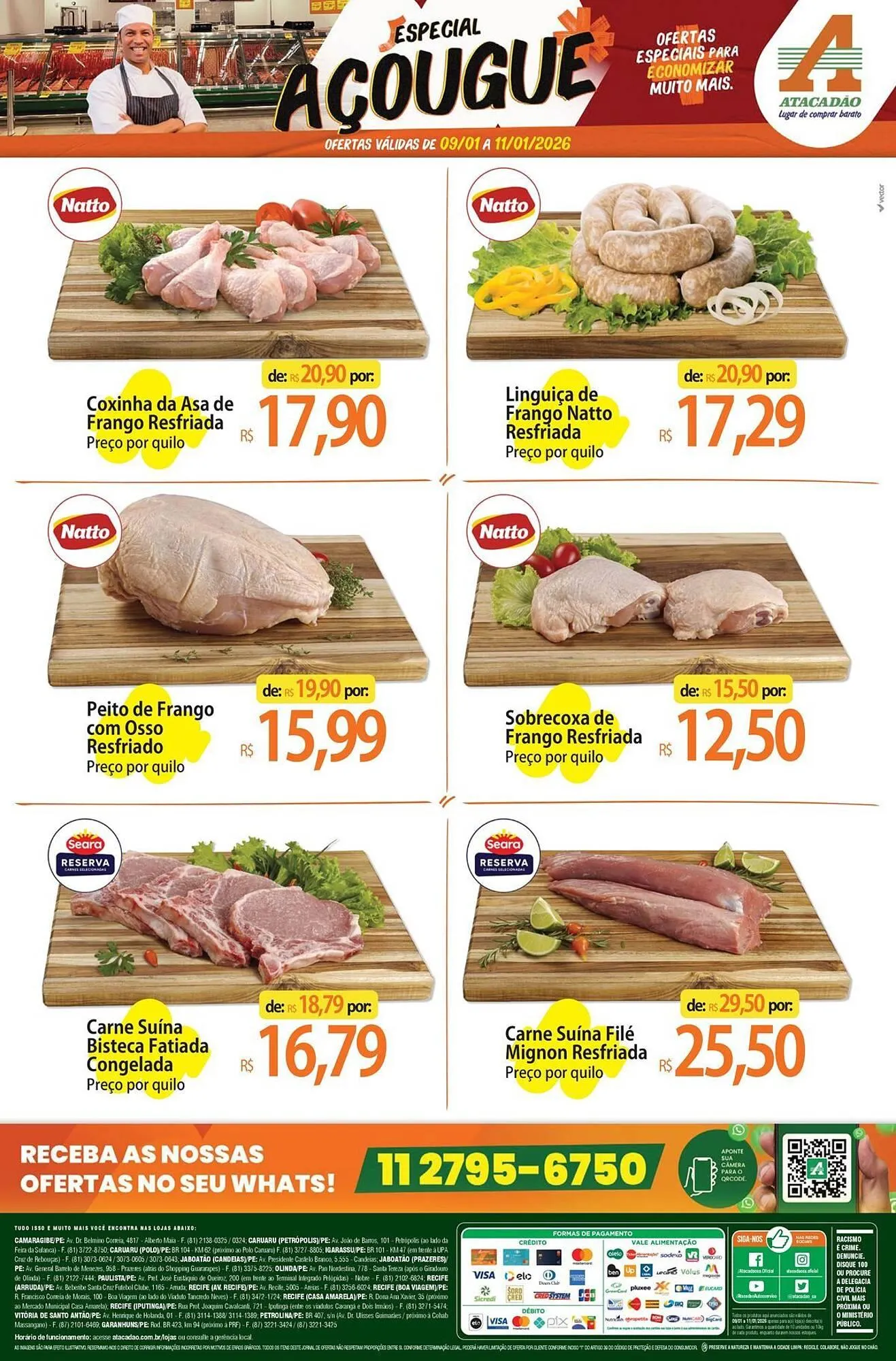 Encarte de Folheto Atacadão 10 de janeiro até 11 de janeiro 2026 - Pagina 2