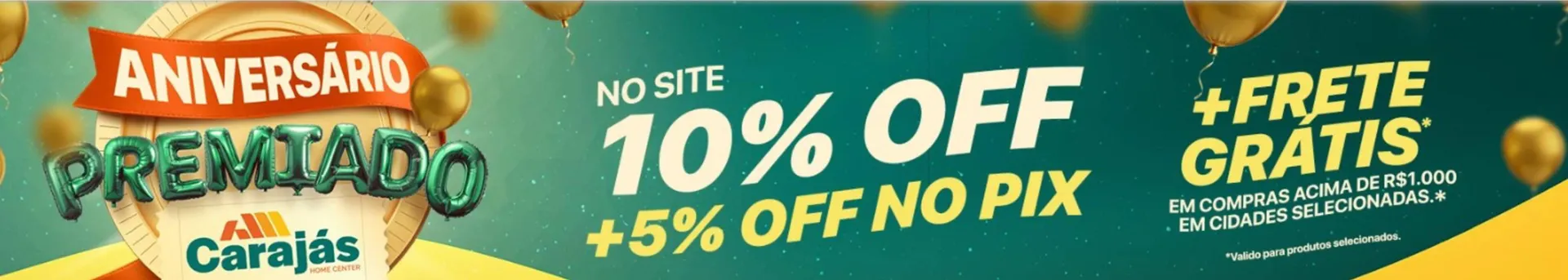 Encarte de Catálogo Carajás 17 de abril até 17 de maio 2026 - Pagina 1