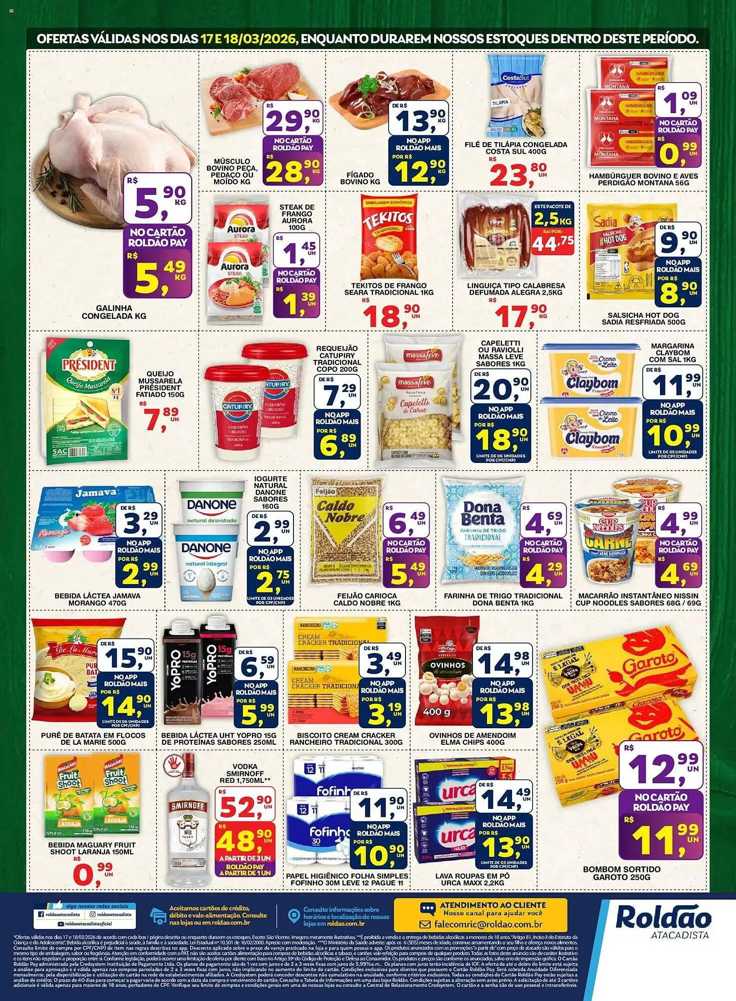 Encarte de Folheto Roldão 17 de março até 19 de março 2026 - Pagina 2