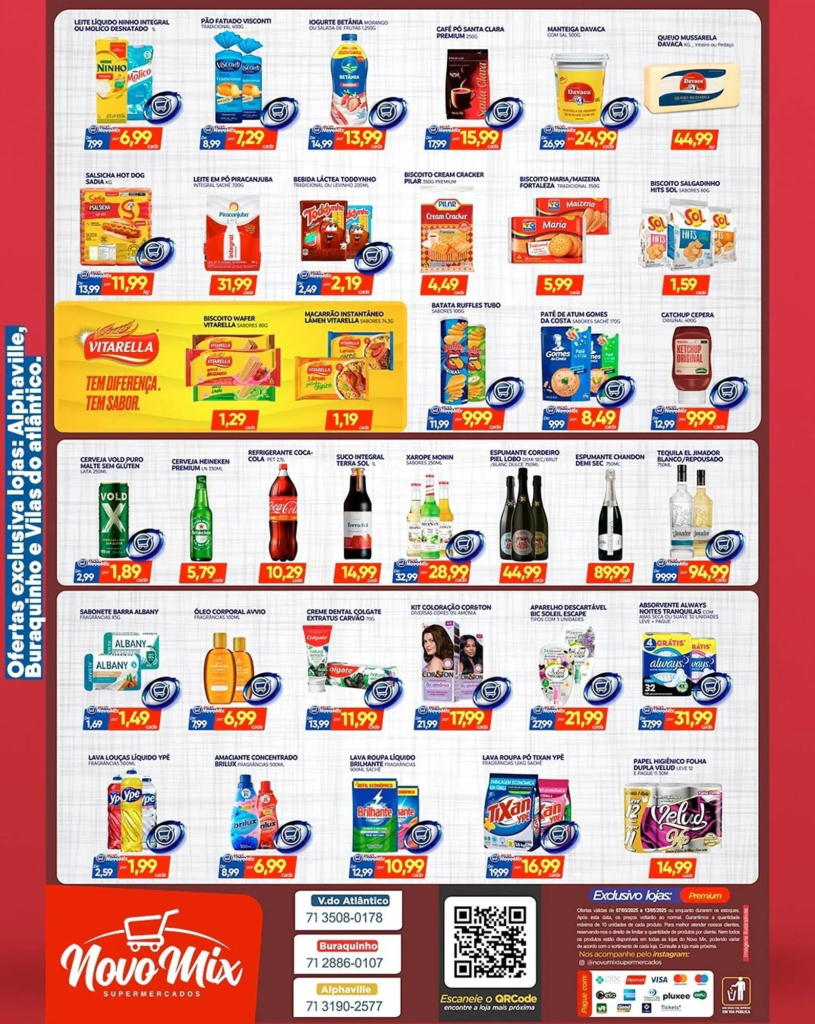 Encarte de Catálogo Novo Mix 7 de maio até 13 de maio 2025 - Pagina 5