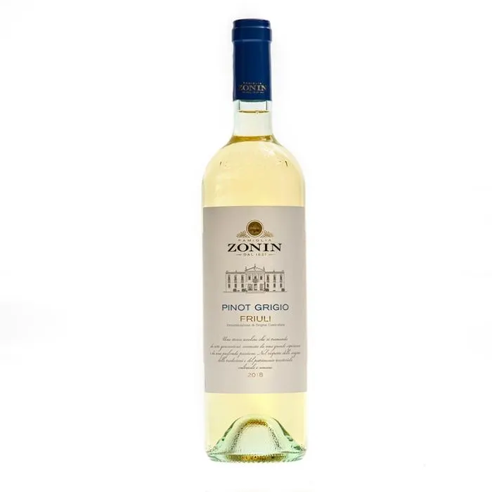 Vino Blanco Pinot Grigio Zonin 75 Cl