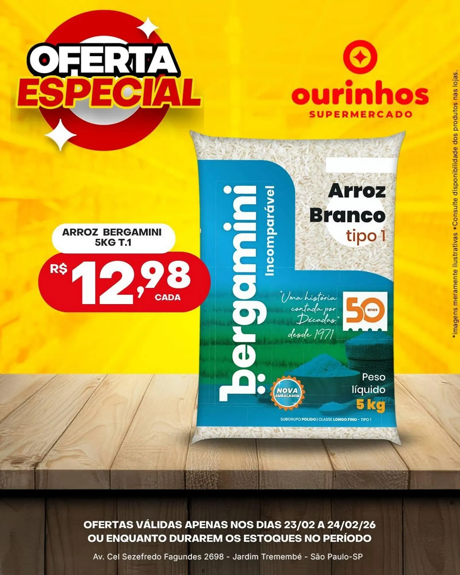 Encarte de Catálogo Ourinhos Hipermercado 23 de fevereiro até 24 de fevereiro 2026 - Pagina 1