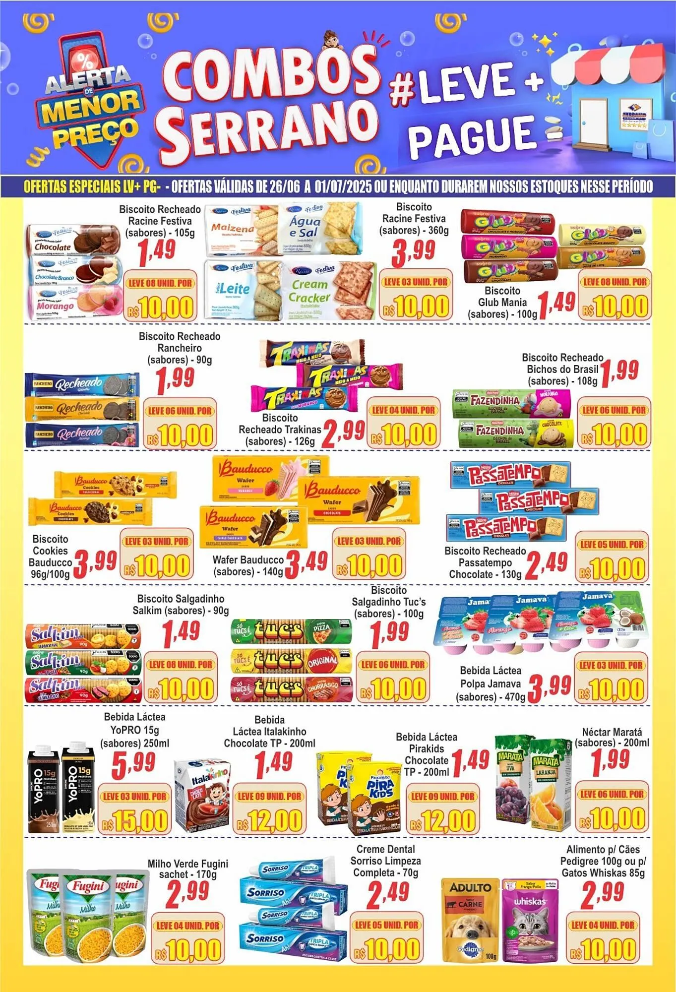 Encarte de Catálogo Serrano Supermercado 24 de junho até 1 de julho 2025 - Pagina 4