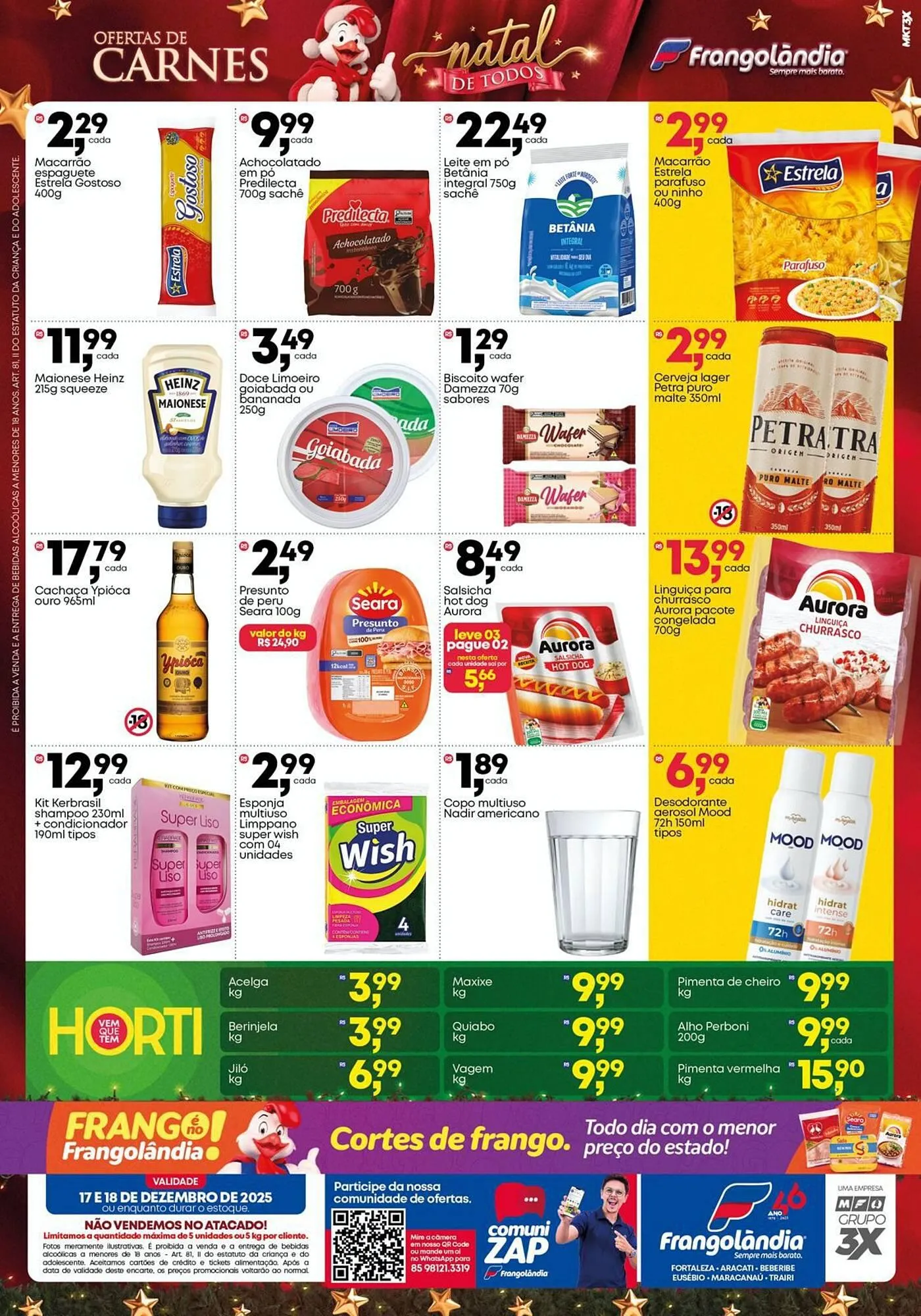 Encarte de Encarte Frangolândia 17 de dezembro até 18 de dezembro 2025 - Pagina 2