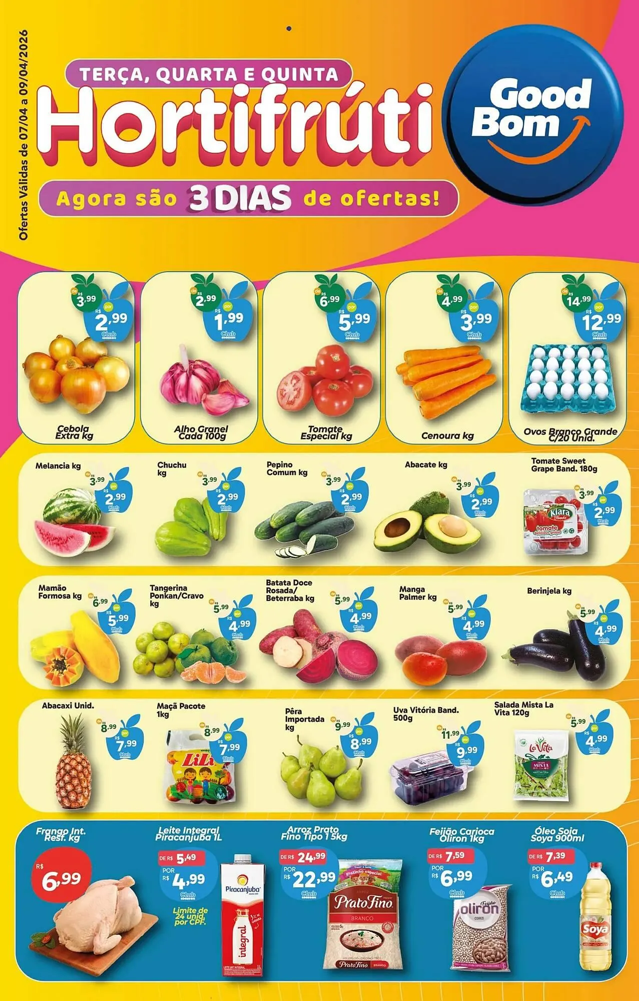 Encarte de Folheto GoodBom 7 de abril até 9 de abril 2026 - Pagina 1