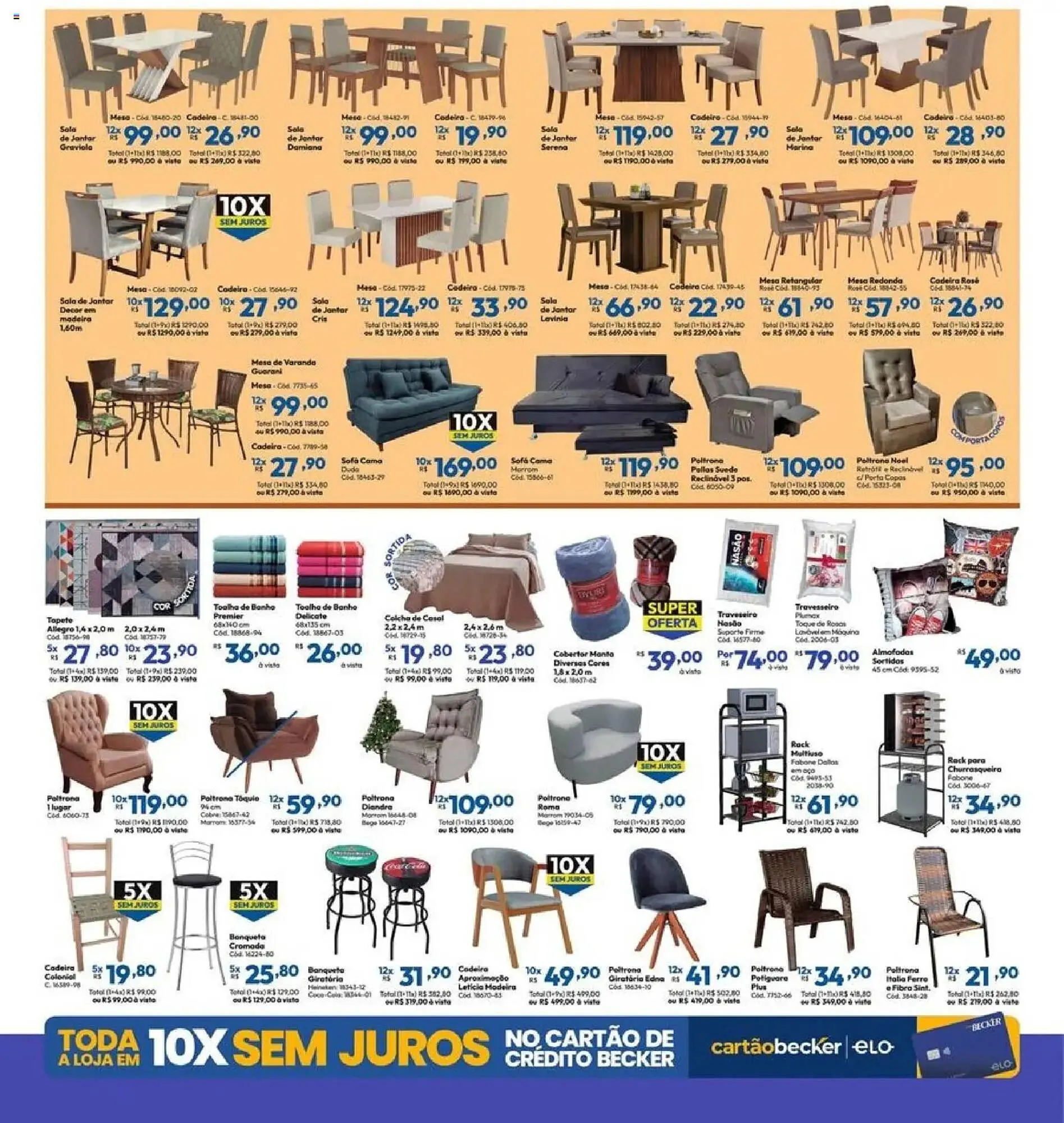 Encarte de Folheto Lojas Becker 1 de dezembro até 31 de dezembro 2025 - Pagina 10