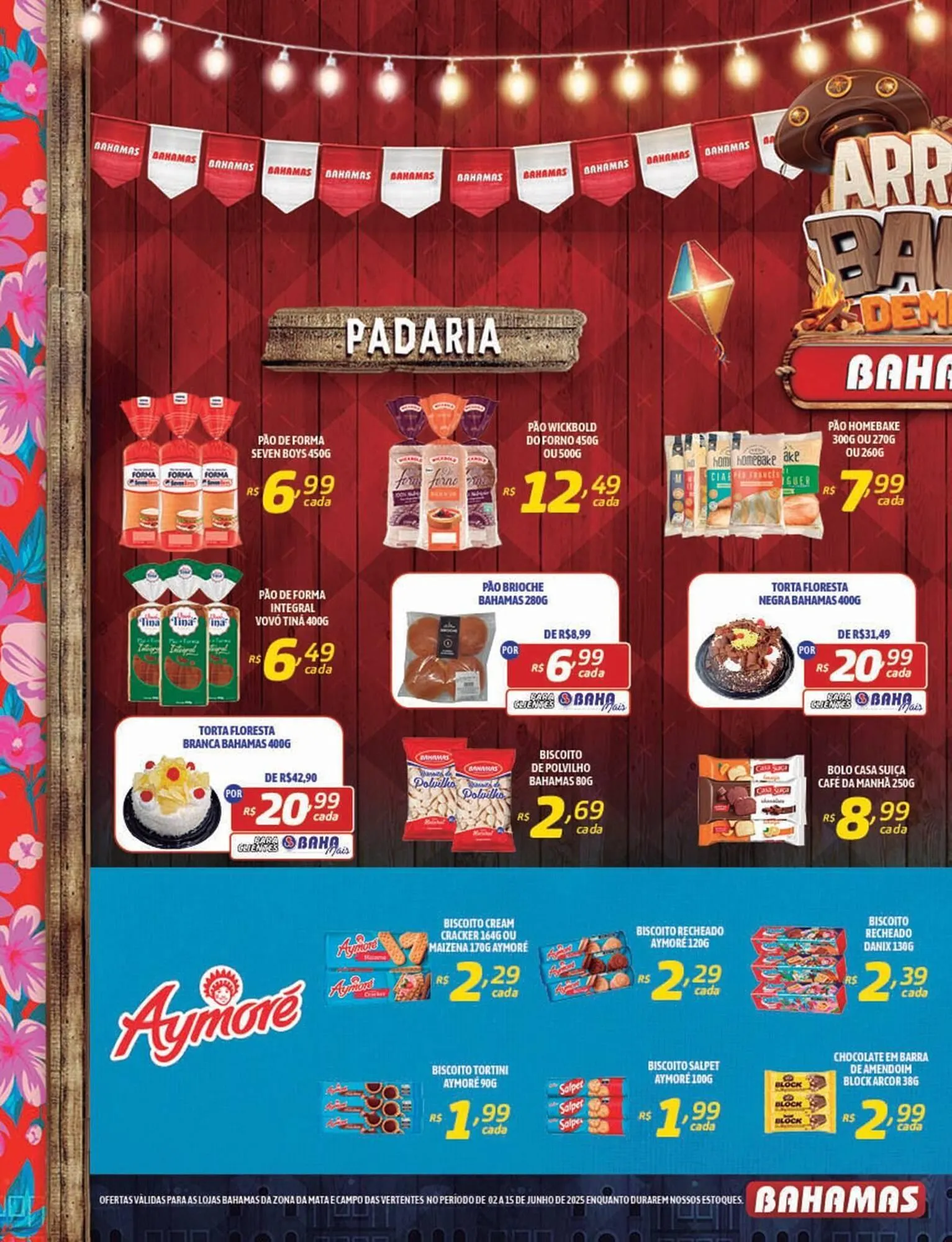 Encarte de Catálogo Bahamas Supermercados 2 de junho até 15 de junho 2025 - Pagina 4