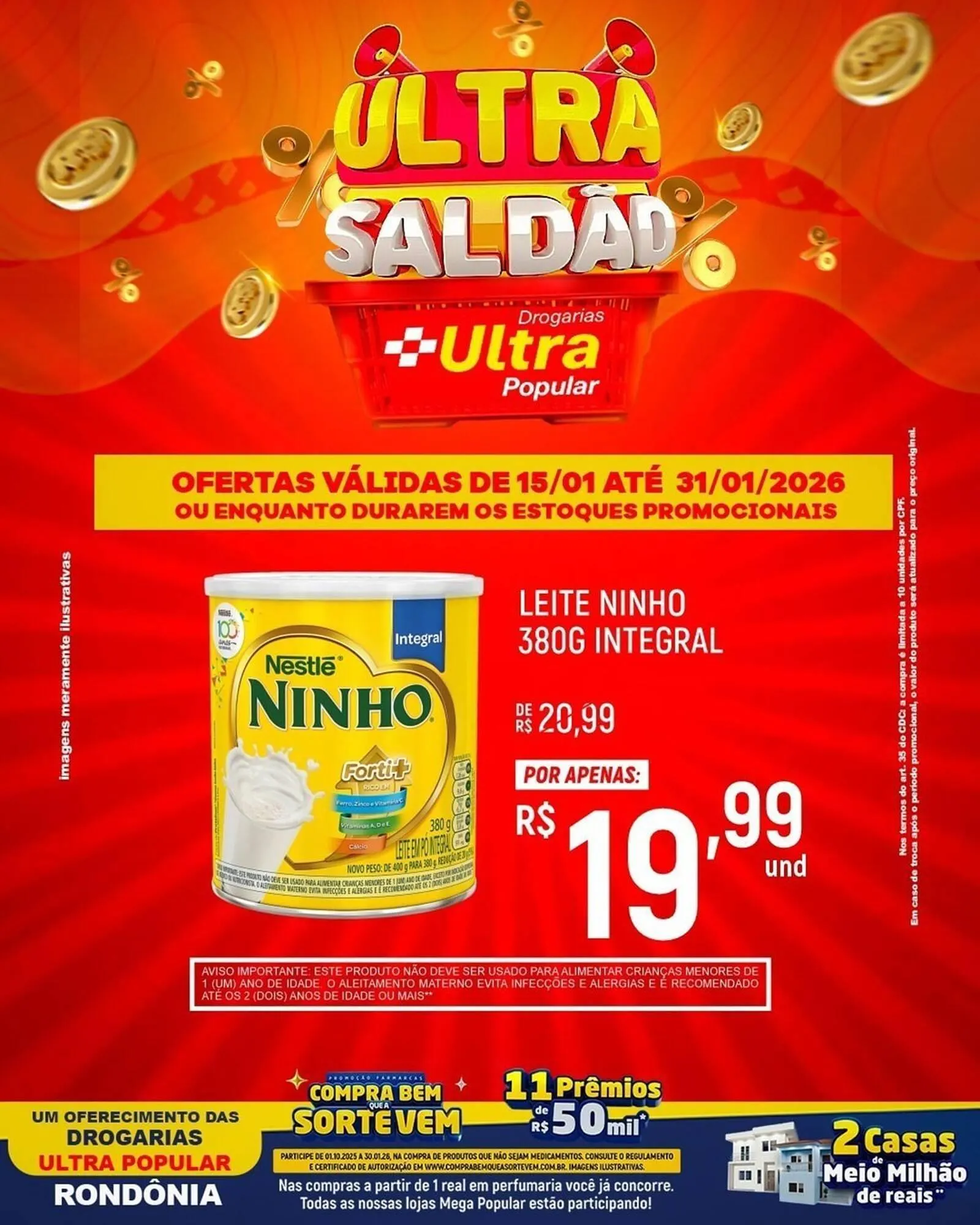 Encarte de Catálogo Drogarias Ultra Popular 15 de janeiro até 31 de janeiro 2026 - Pagina 3