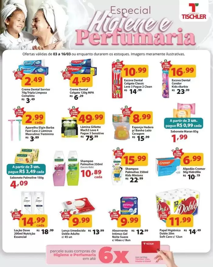 Encarte de Encarte Supermercados Tischler 3 de março até 16 de março 2025 - Pagina 4