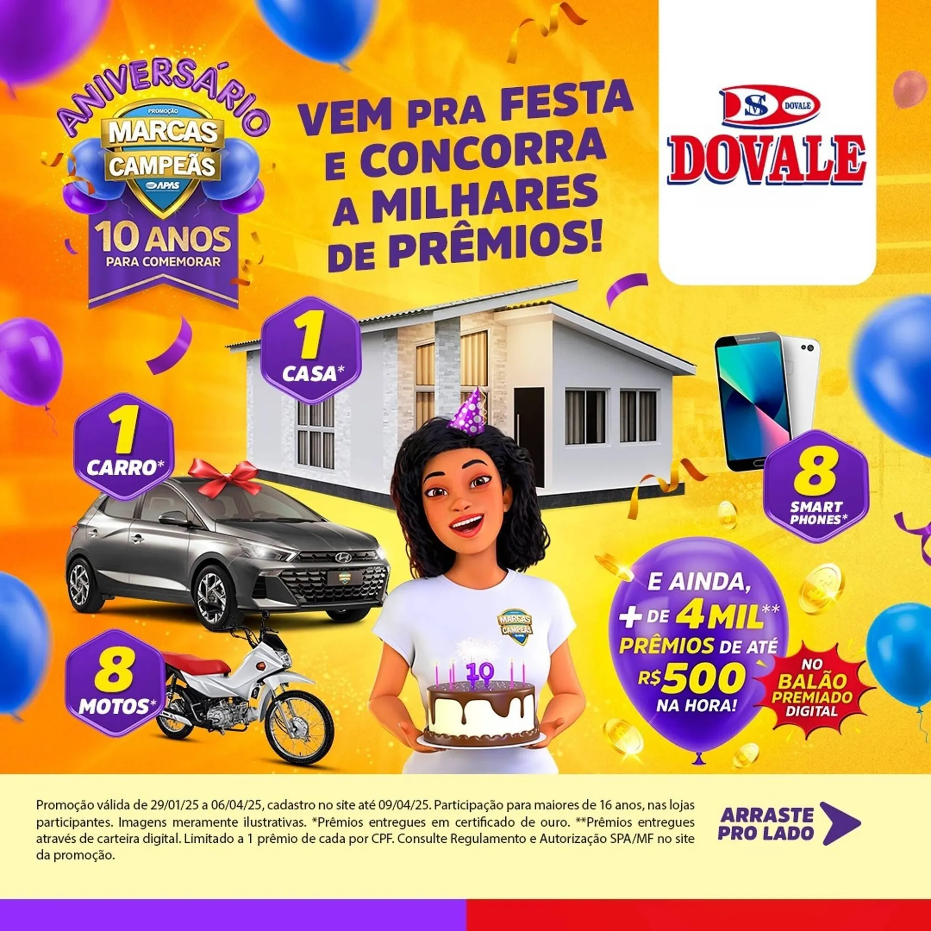 Encarte de Catálogo Dovale 29 de janeiro até 6 de abril 2025 - Pagina 1