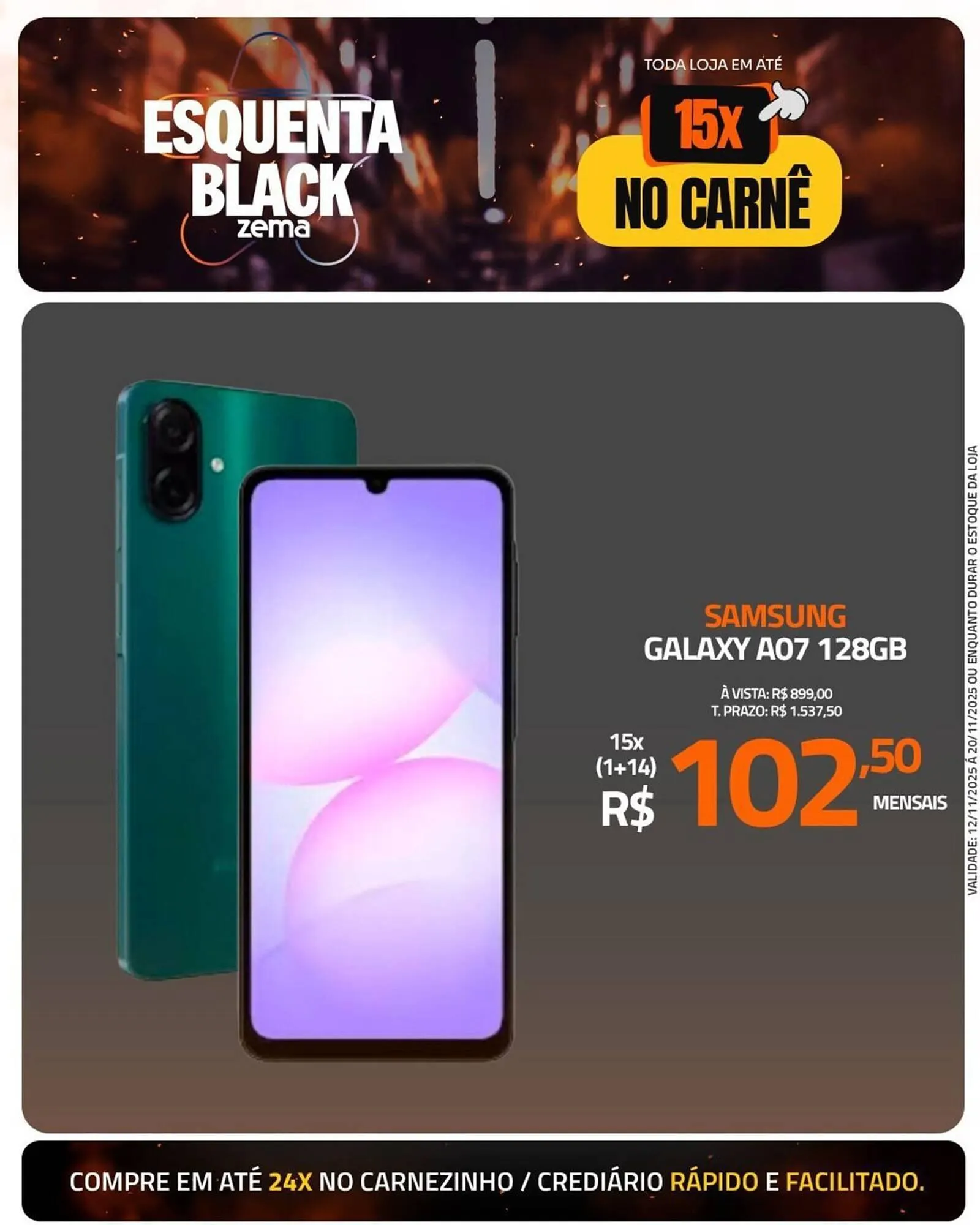 Encarte de Folheto Zema 12 de novembro até 20 de novembro 2025 - Pagina 7