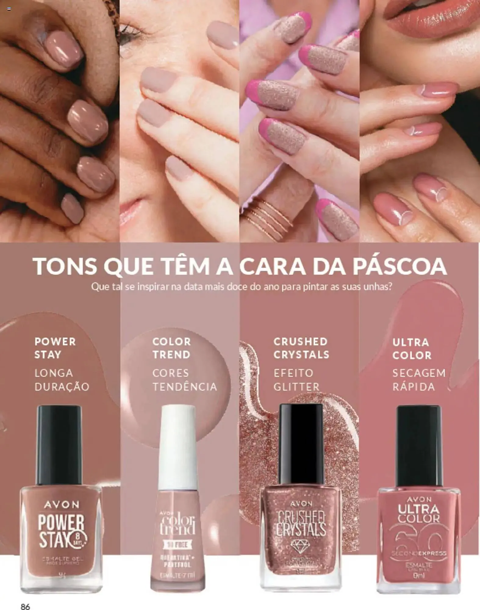 Encarte de Catálogo Avon 10 de março até 30 de junho 2025 - Pagina 86