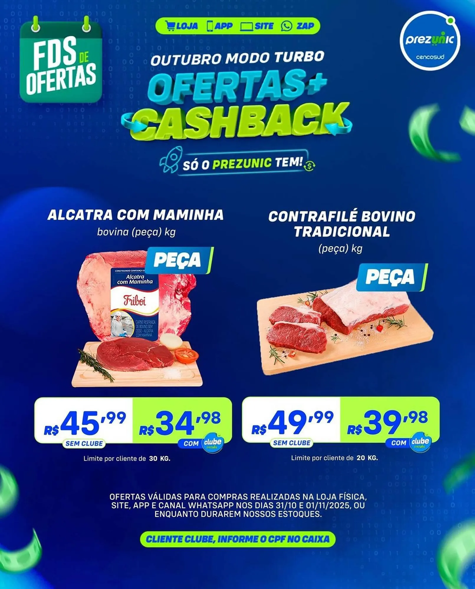 Encarte de Encarte Prezunic 31 de outubro até 1 de novembro 2025 - Pagina 2