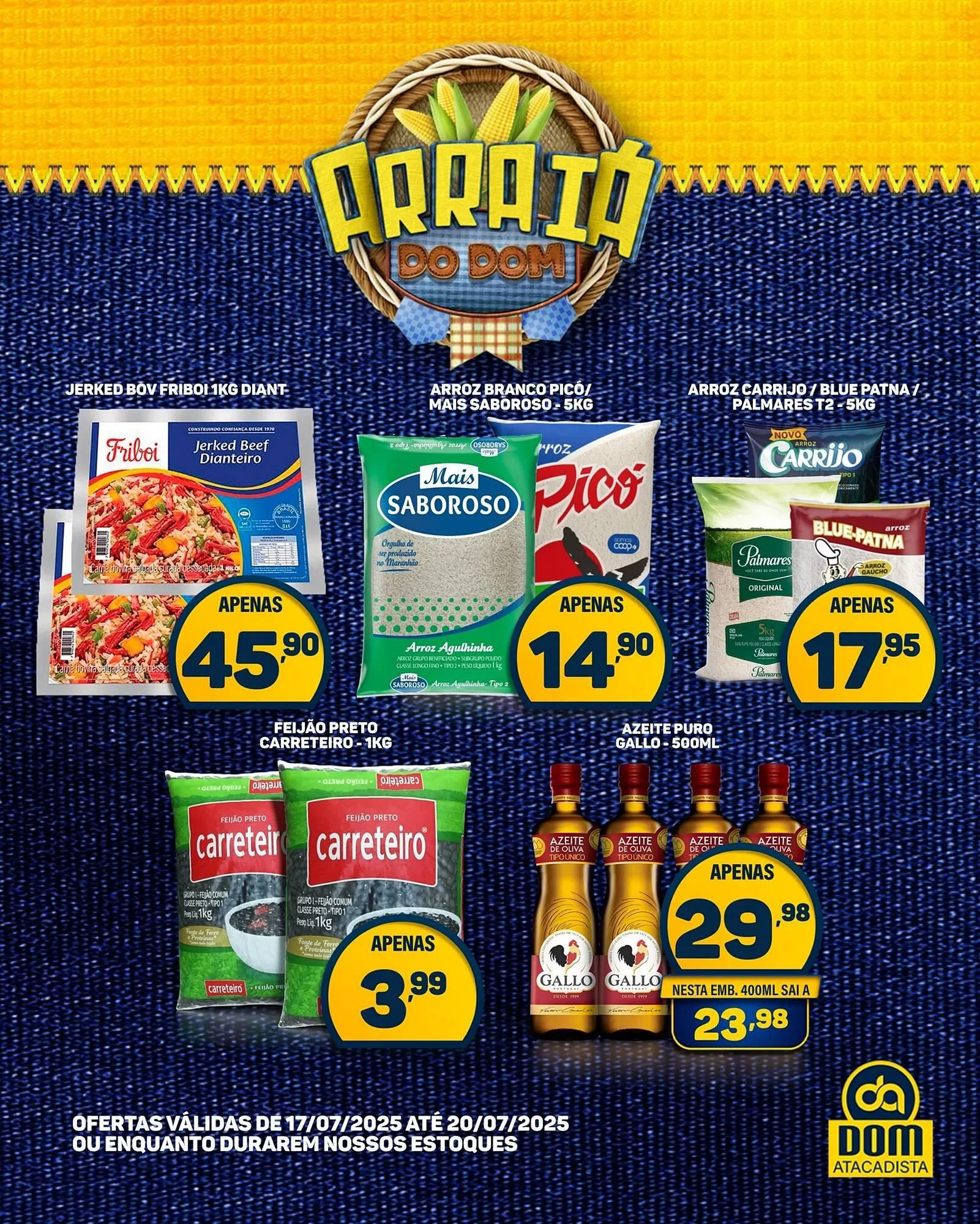 Encarte de Catálogo Dom Atacadista 17 de julho até 20 de julho 2025 - Pagina 2