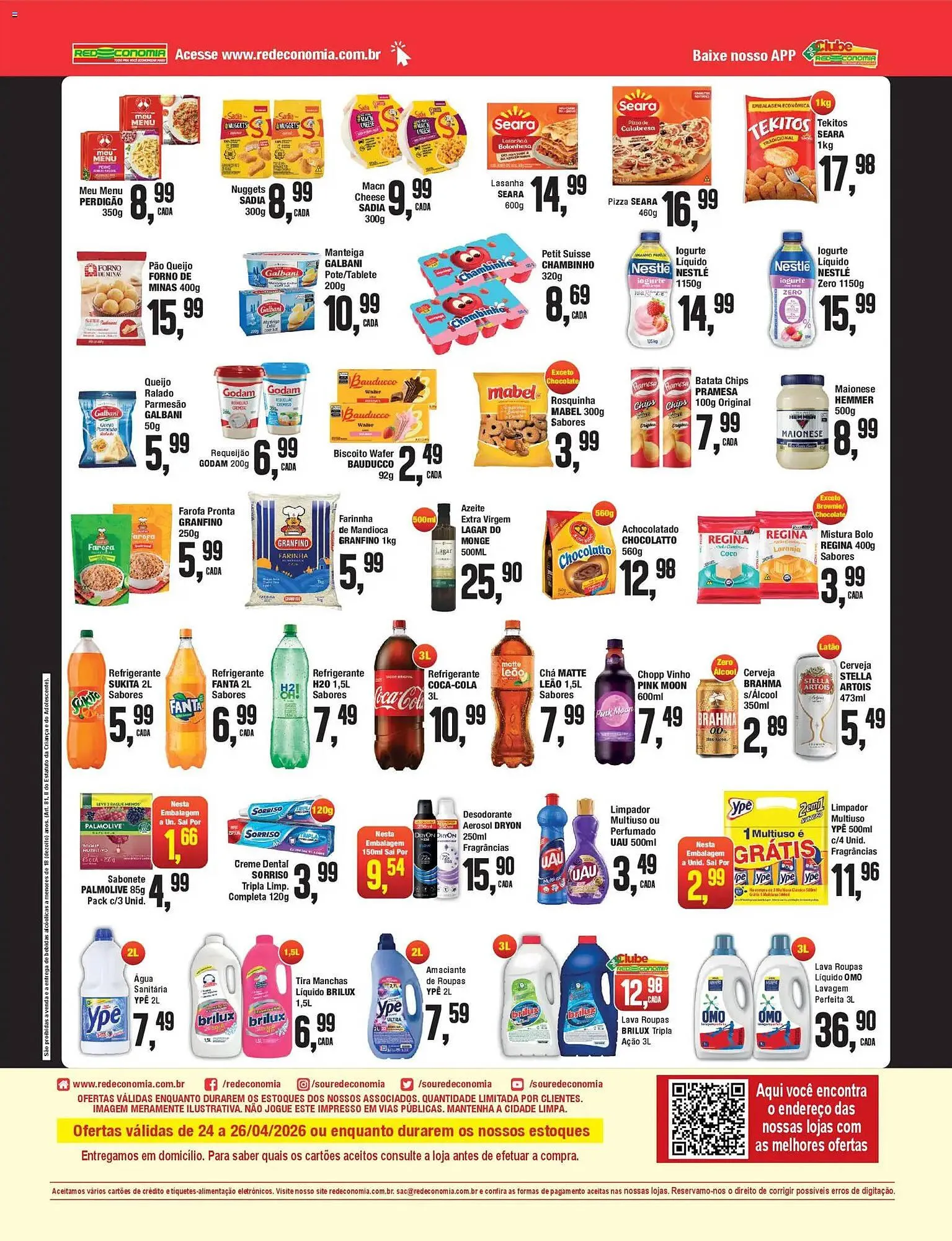 Encarte de Encarte Redeconomia 24 de abril até 26 de abril 2026 - Pagina 2