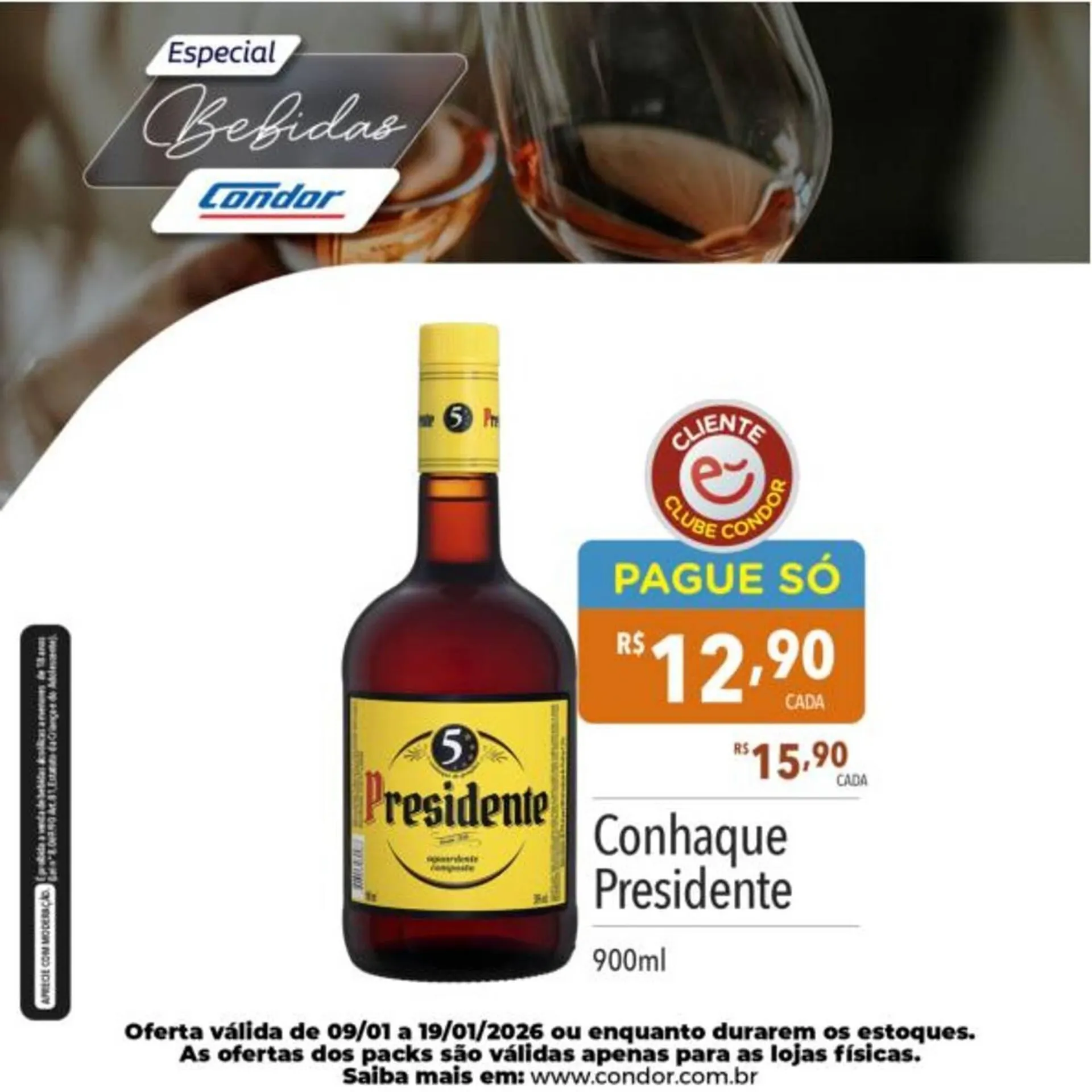 Encarte de Catálogo Supermercados Condor 9 de janeiro até 19 de janeiro 2026 - Pagina 3