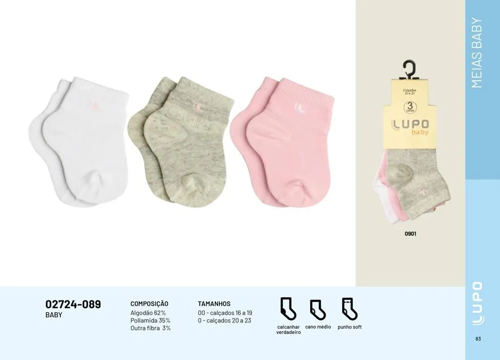 Encarte de Catálogo Meias Baby Verão 2023/24 28 de julho até 31 de dezembro 2024 - Pagina 83