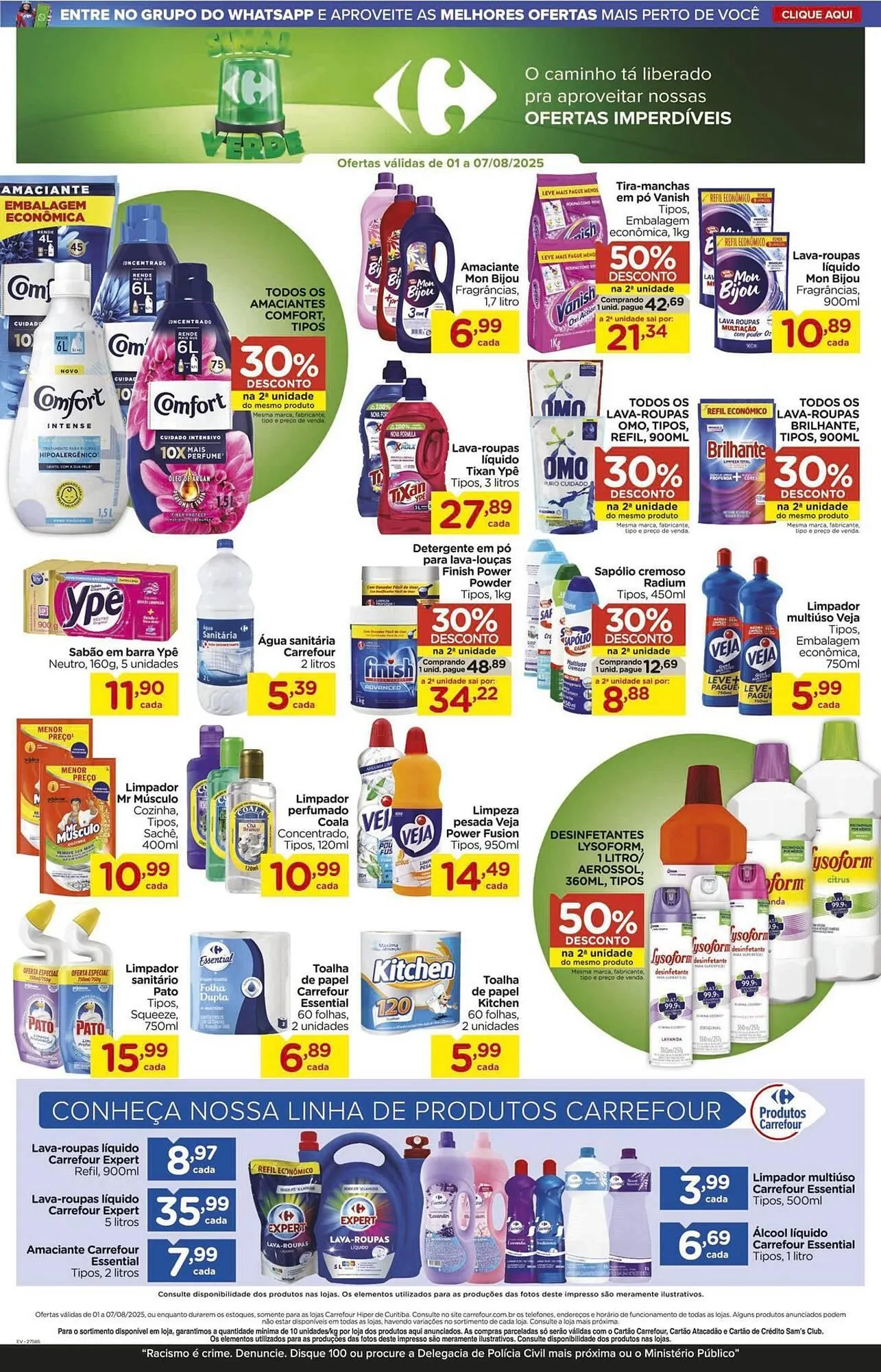 Encarte de Catálogo Carrefour 4 de agosto até 7 de agosto 2025 - Pagina 10
