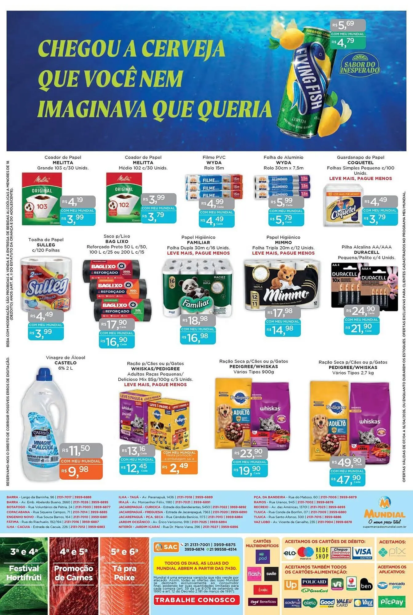 Encarte de Encarte Supermercados Mundial 7 de abril até 16 de abril 2026 - Pagina 12