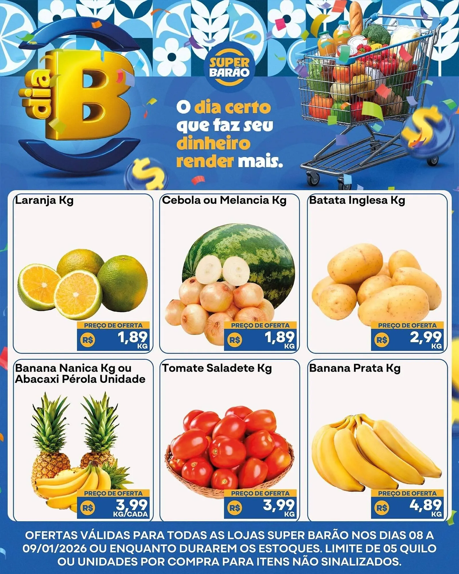 Encarte de Catálogo Super Barão 8 de janeiro até 9 de janeiro 2026 - Pagina 5